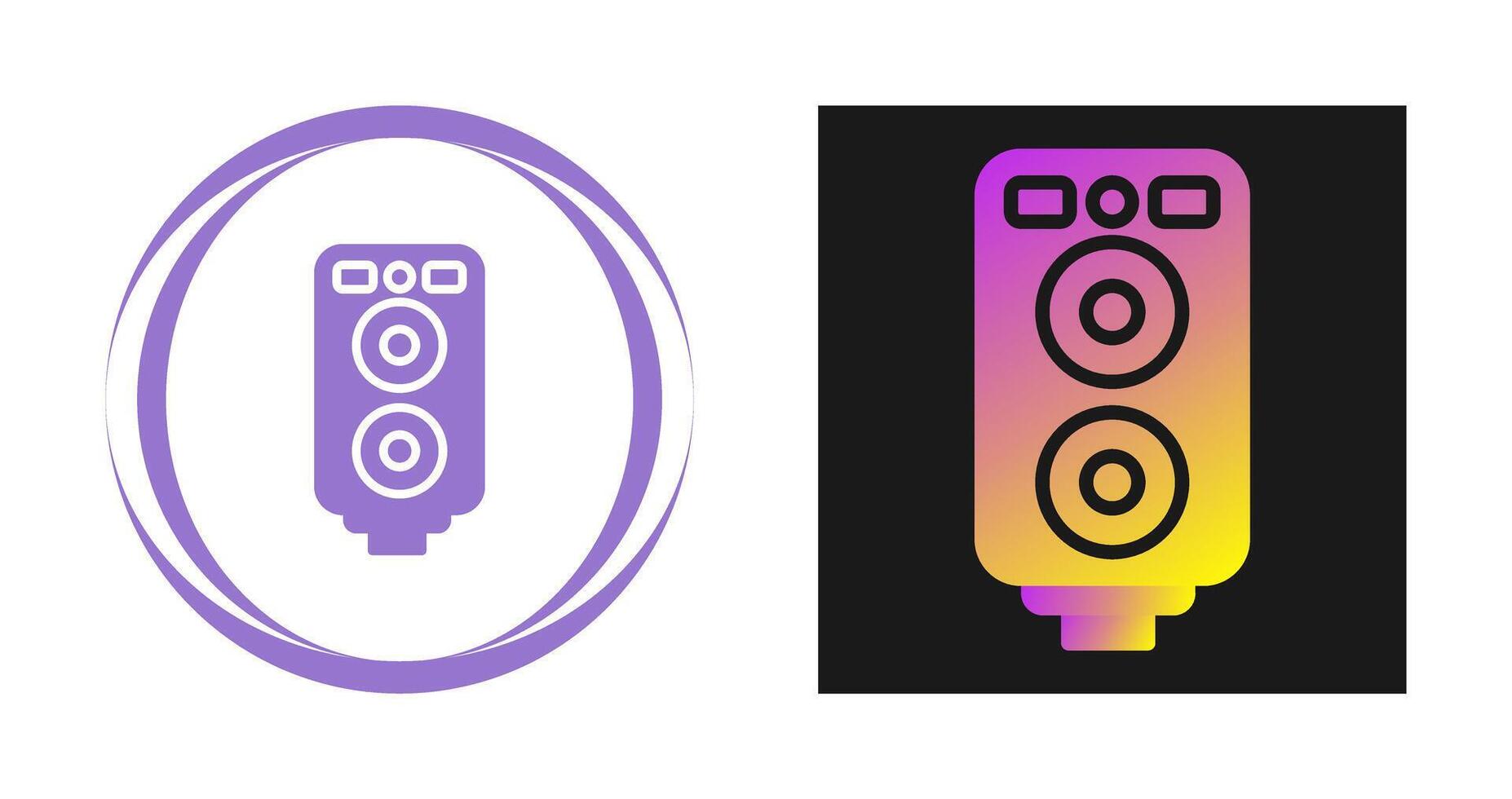 Sound System Vector Icon