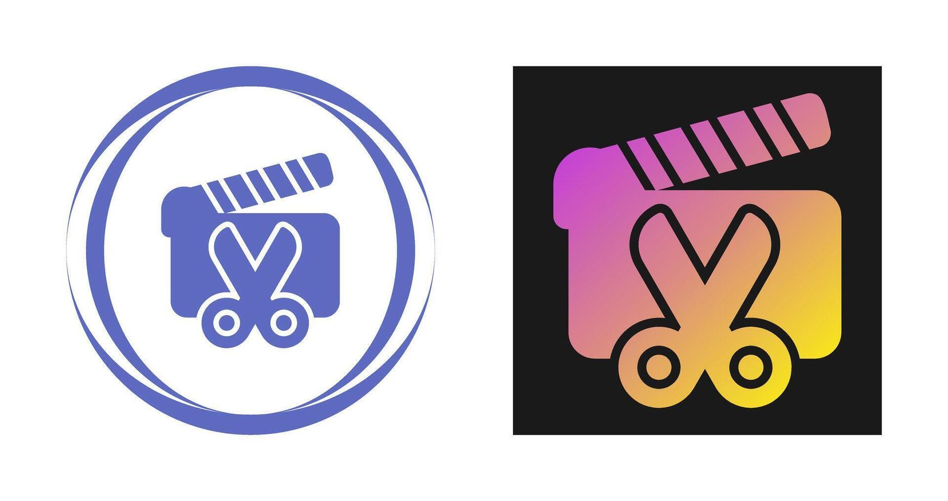 Film Editing Vector Icon
