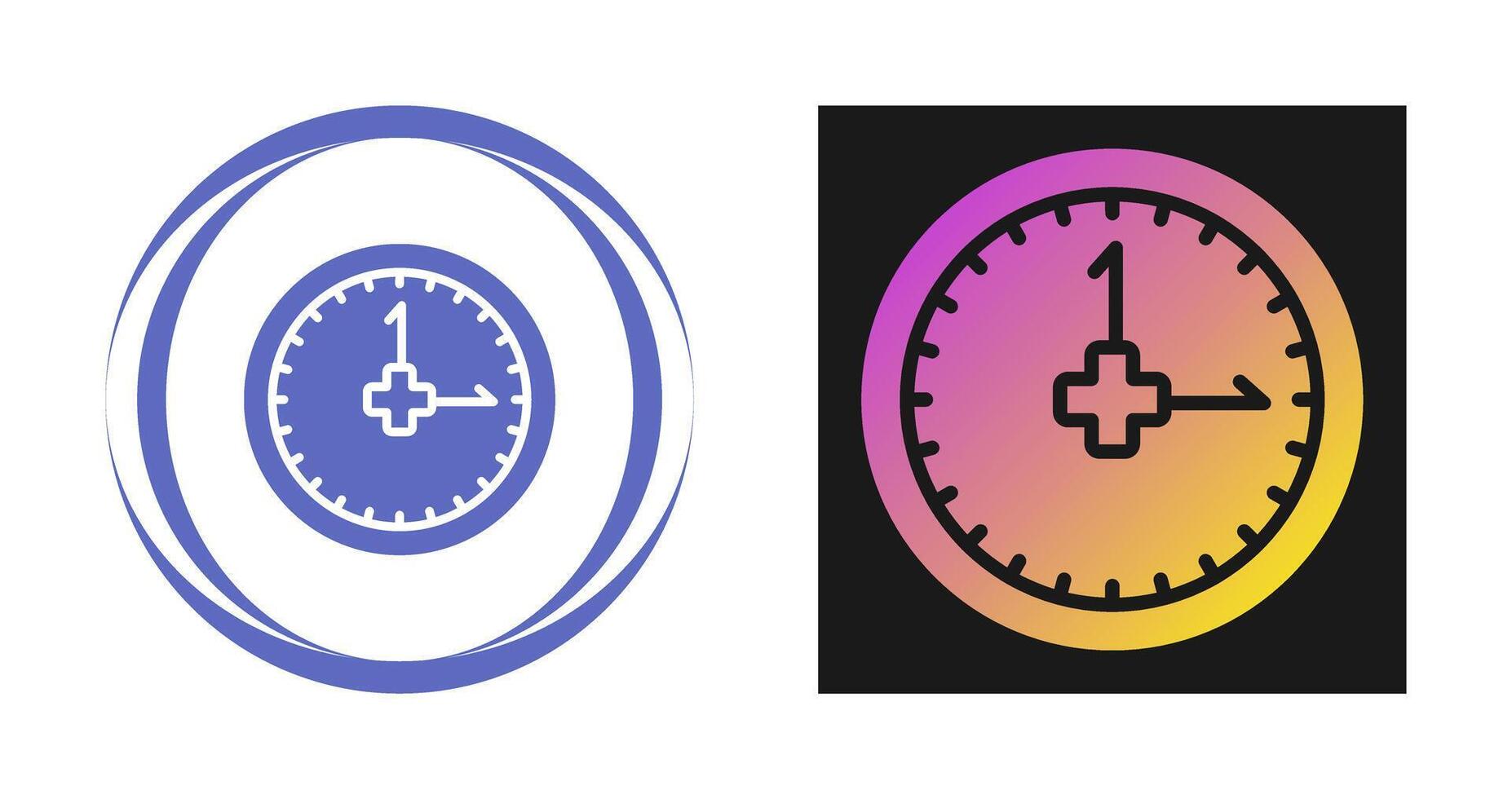 Clock Vector Icon