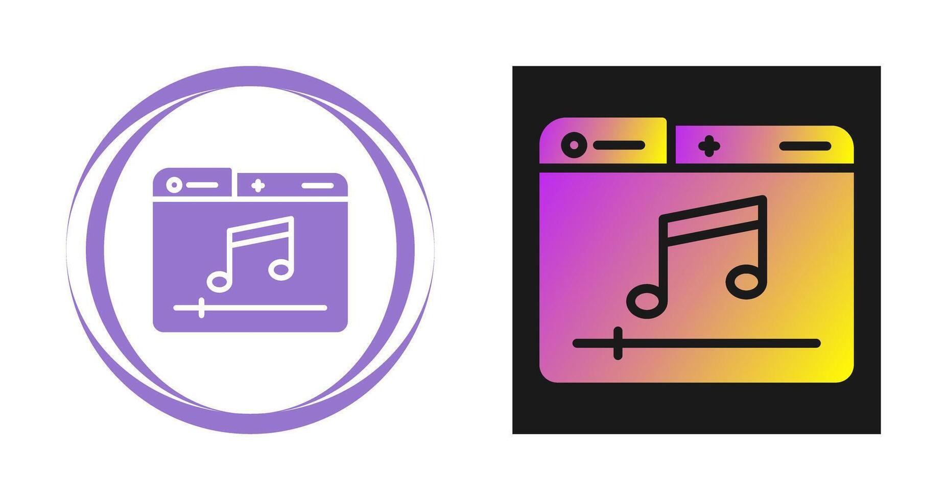 Music Player Vector Icon