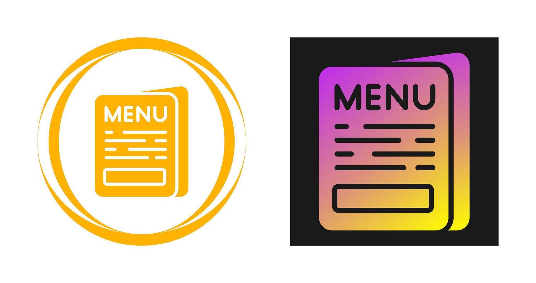 Menu Vector Icon