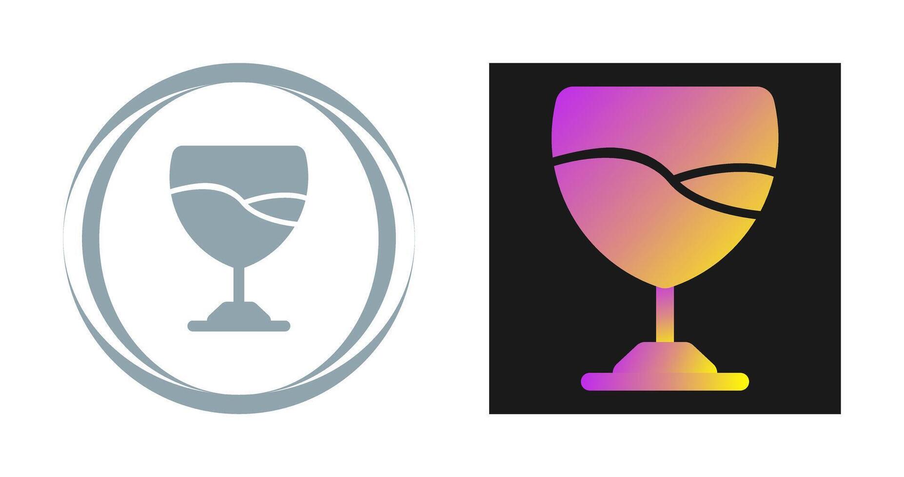 Wine Glass Vector Icon