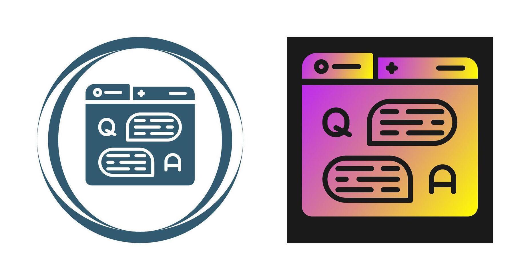 Forum Vector Icon