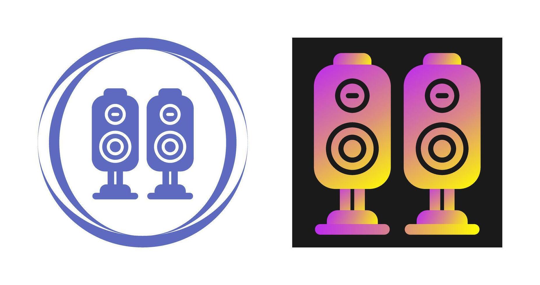 Speakers Vector Icon