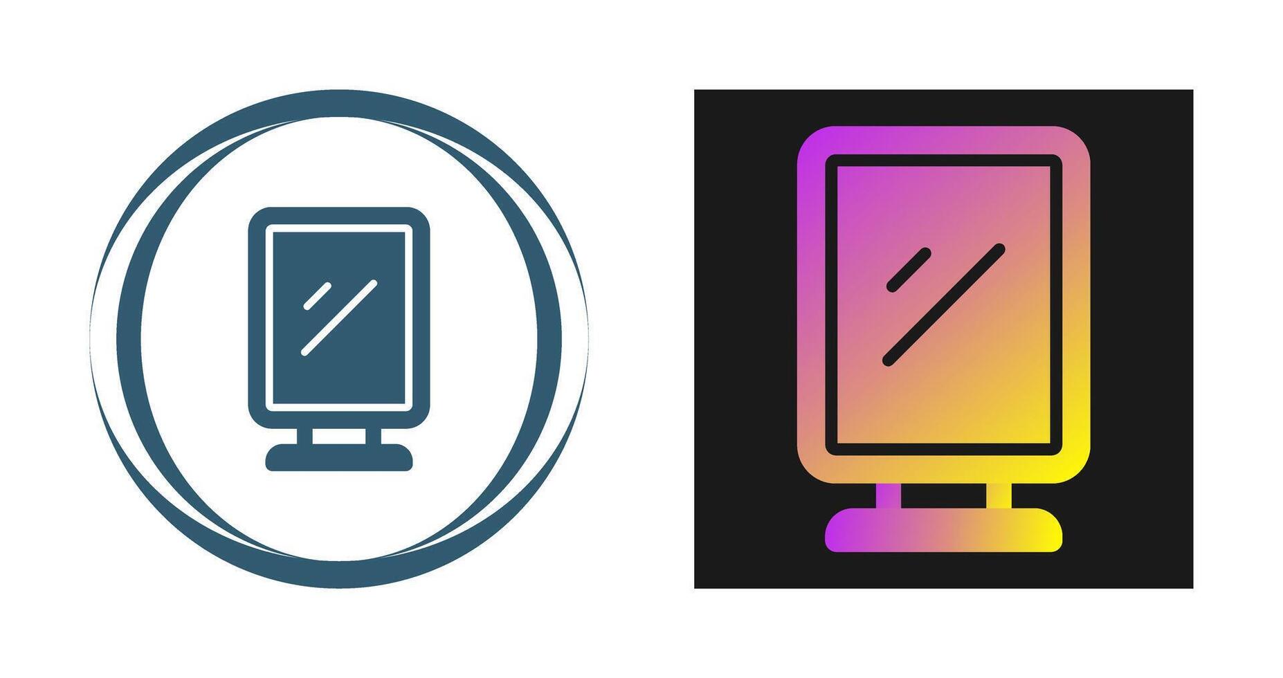 Desktop Vector Icon