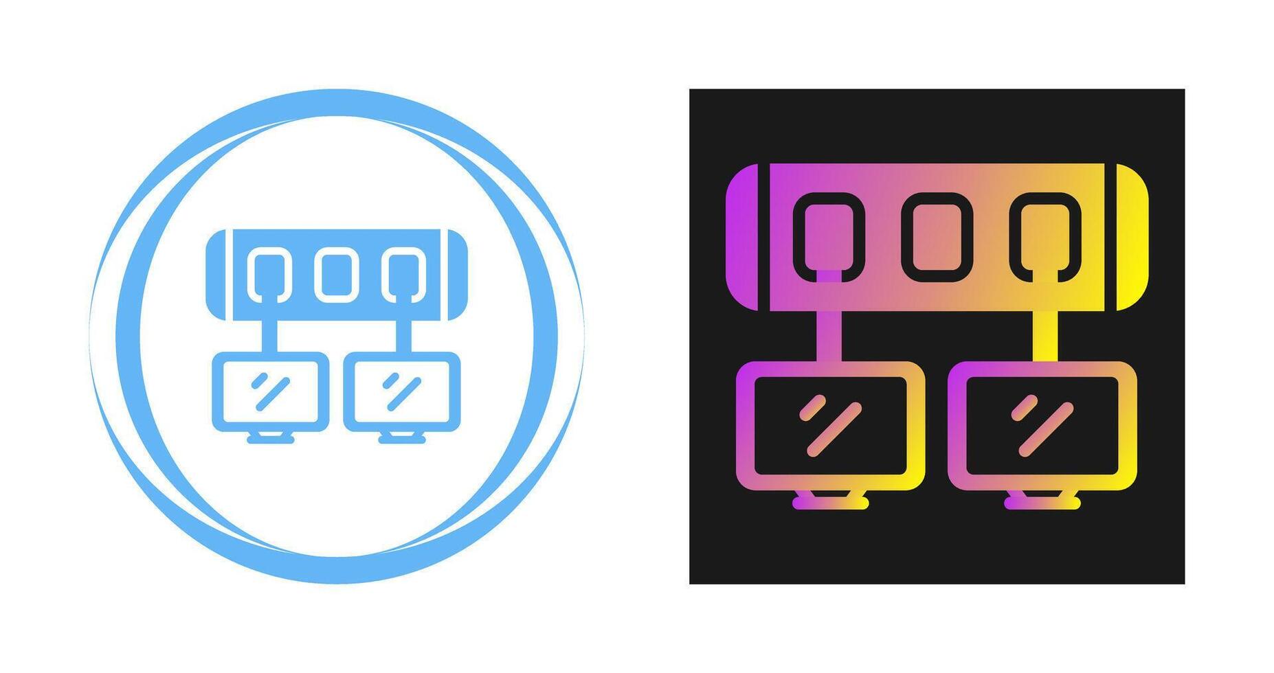 Network Switch Vector Icon