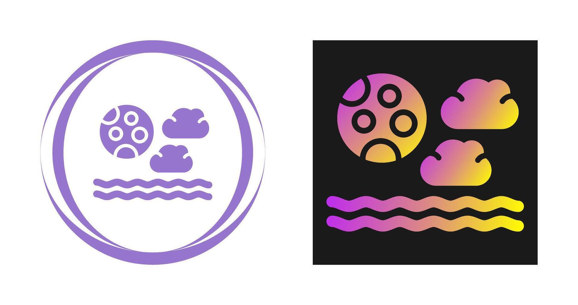 Moon Vector Icon