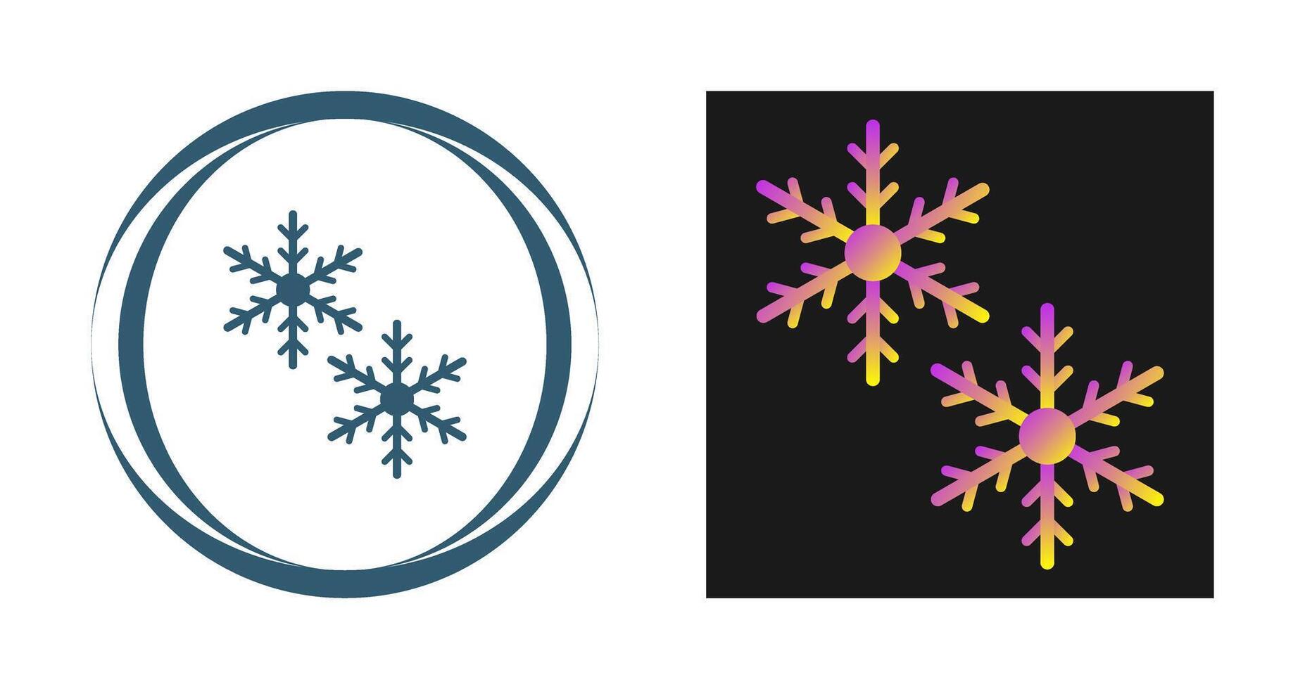 Snowflakes Vector Icon