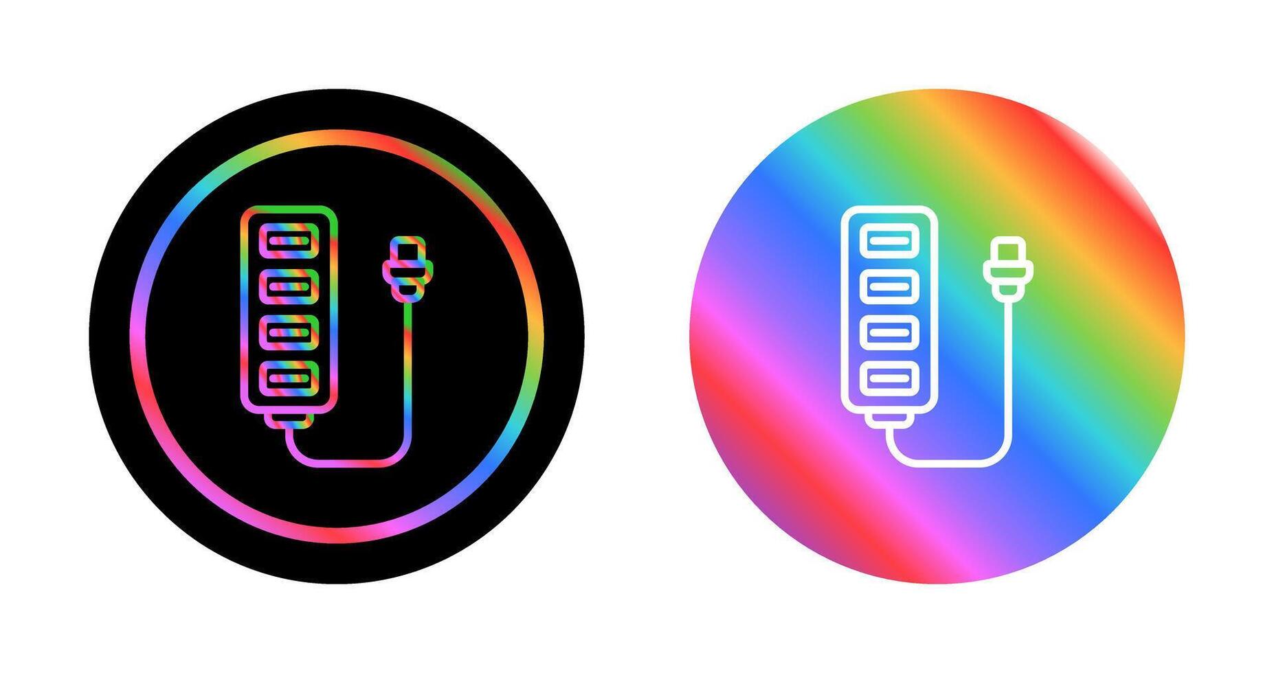 USB Hub Vector Icon