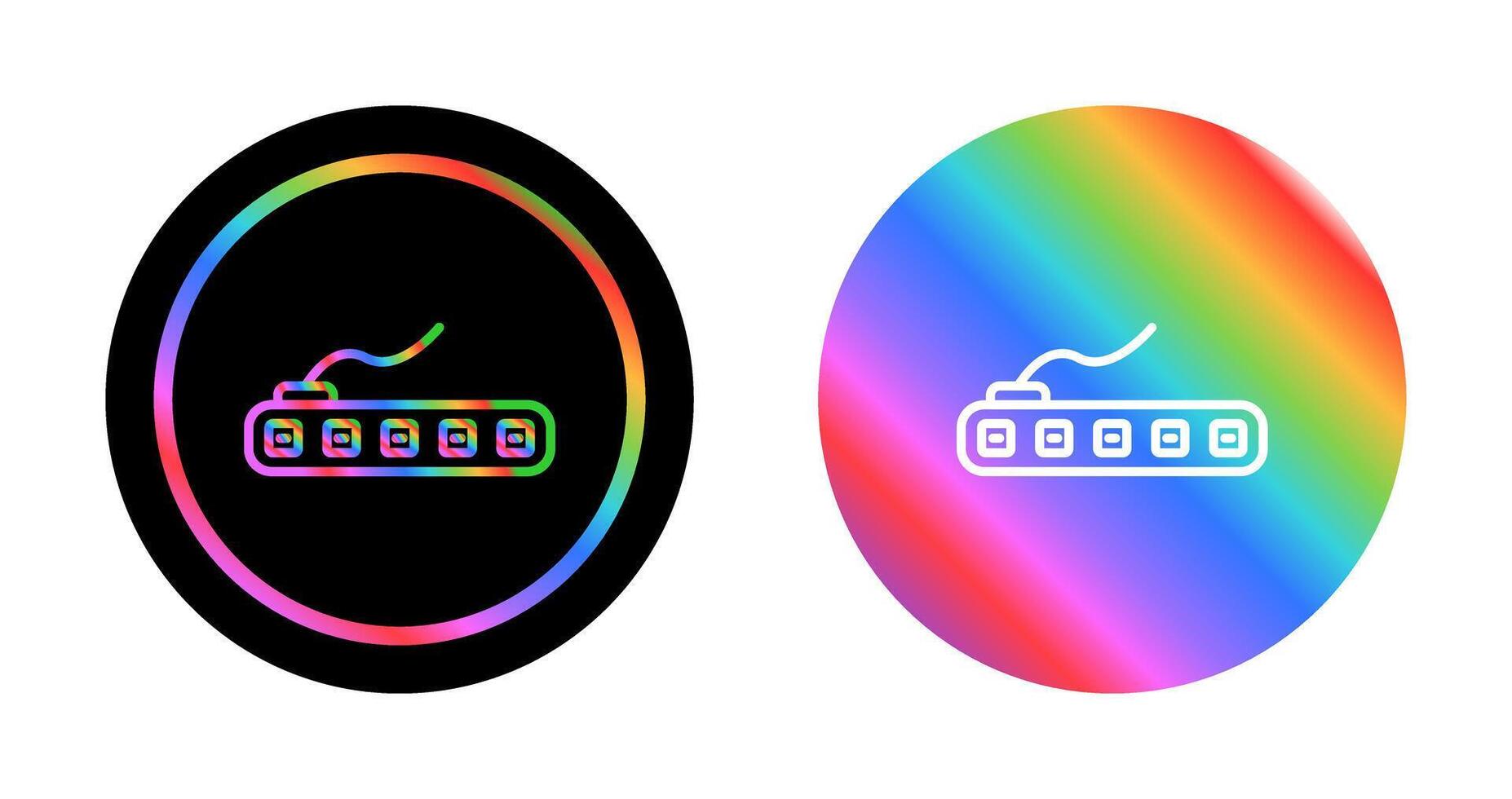 Wi-Fi Enabled LED Strip Vector Icon