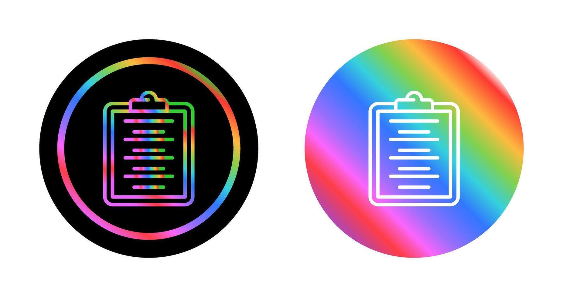 Writing Pad Vector Icon