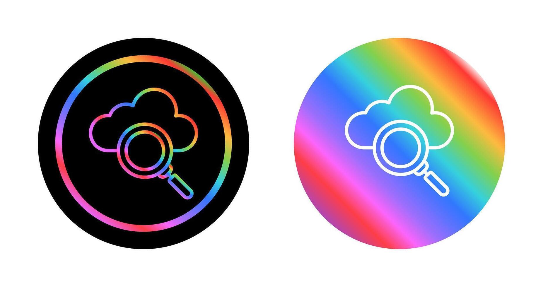 Cloud Server Vector Icon