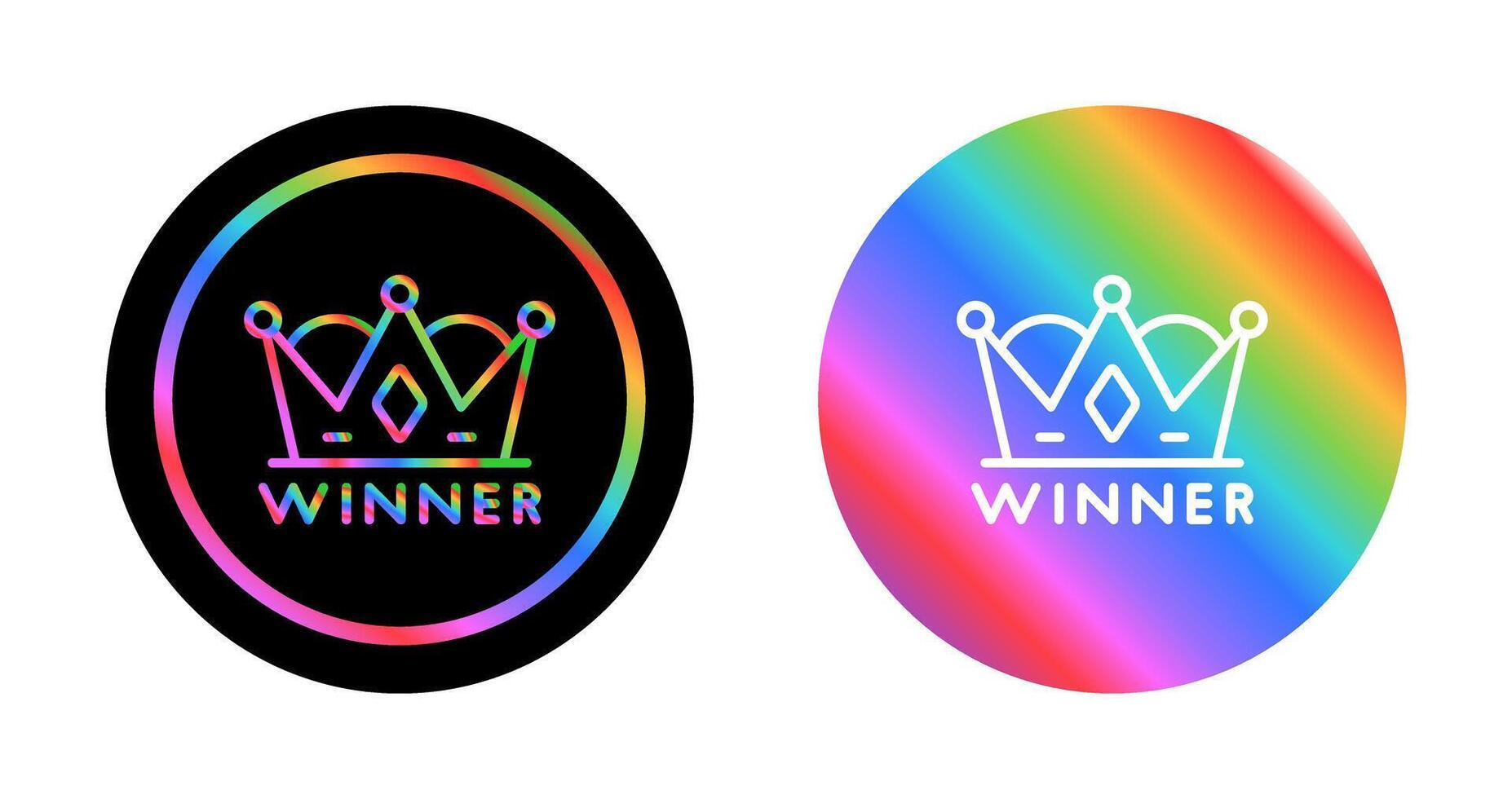 Winner Vector Icon