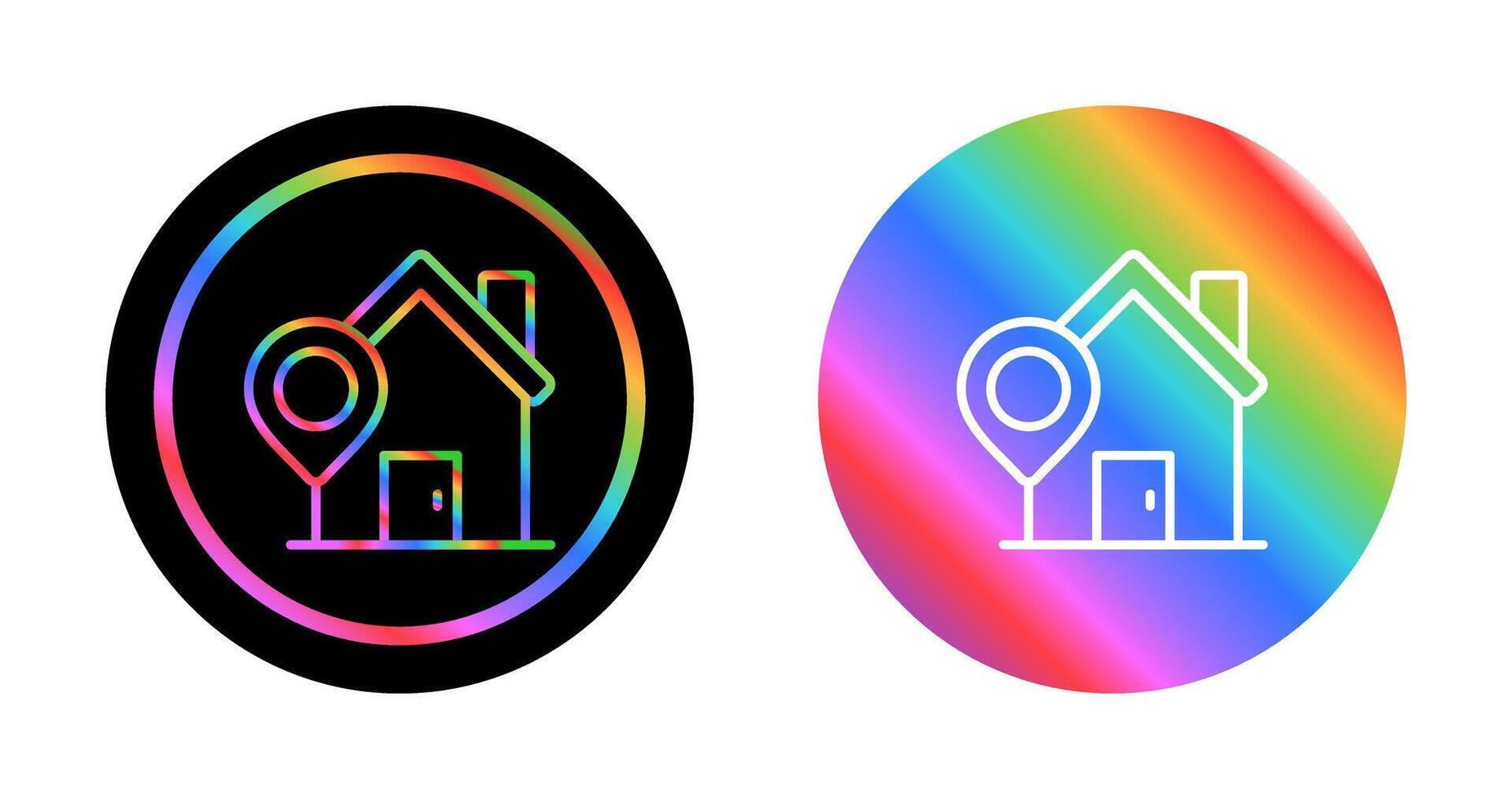 Home Location Vector Icon