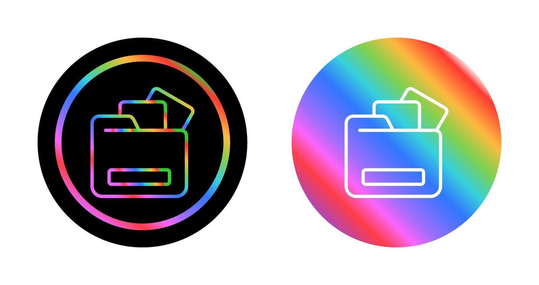 Document Storage Vector Icon