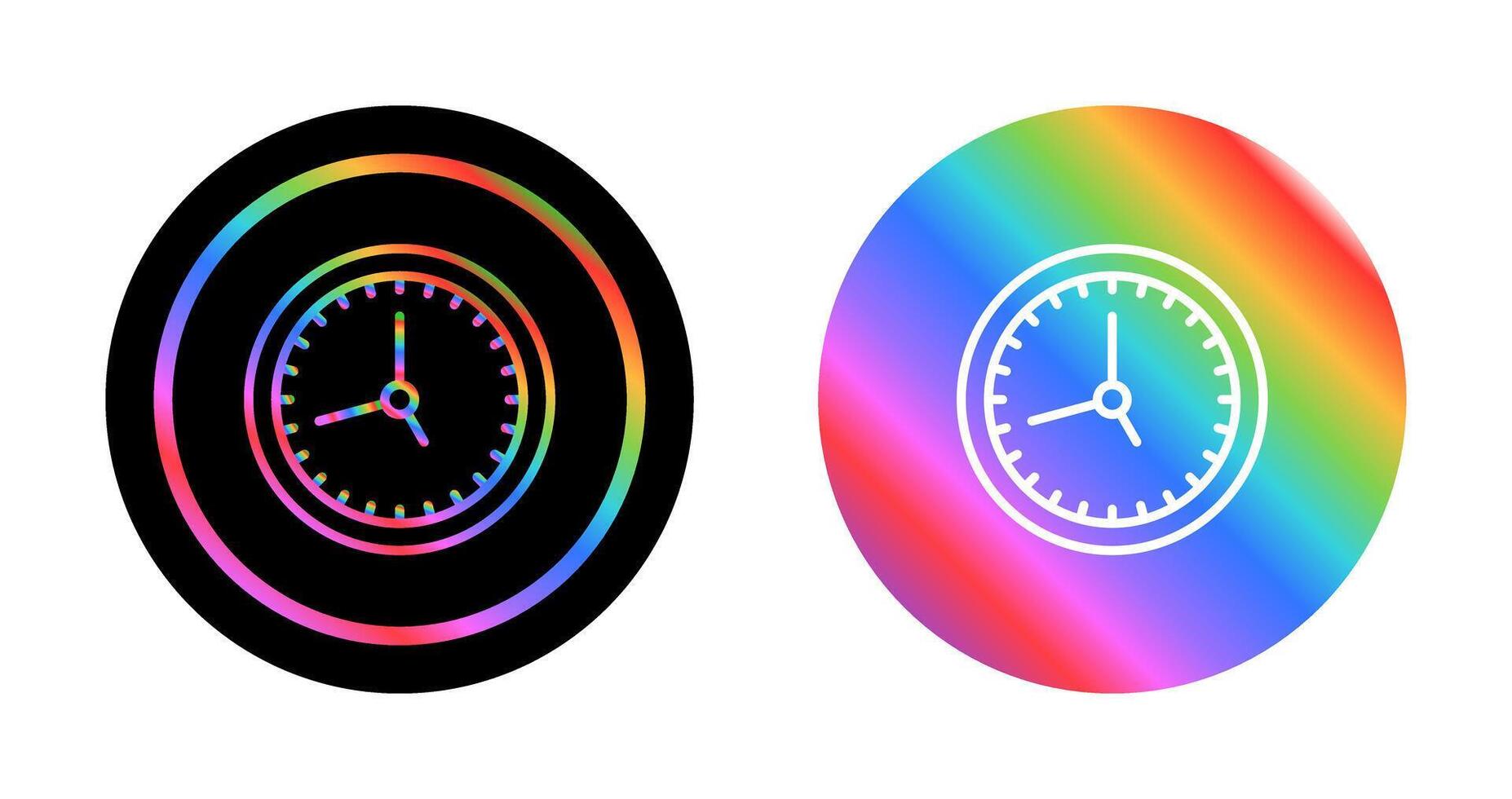 icono de vector de reloj