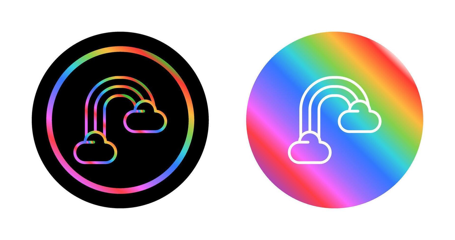 Rainbow Vector Icon