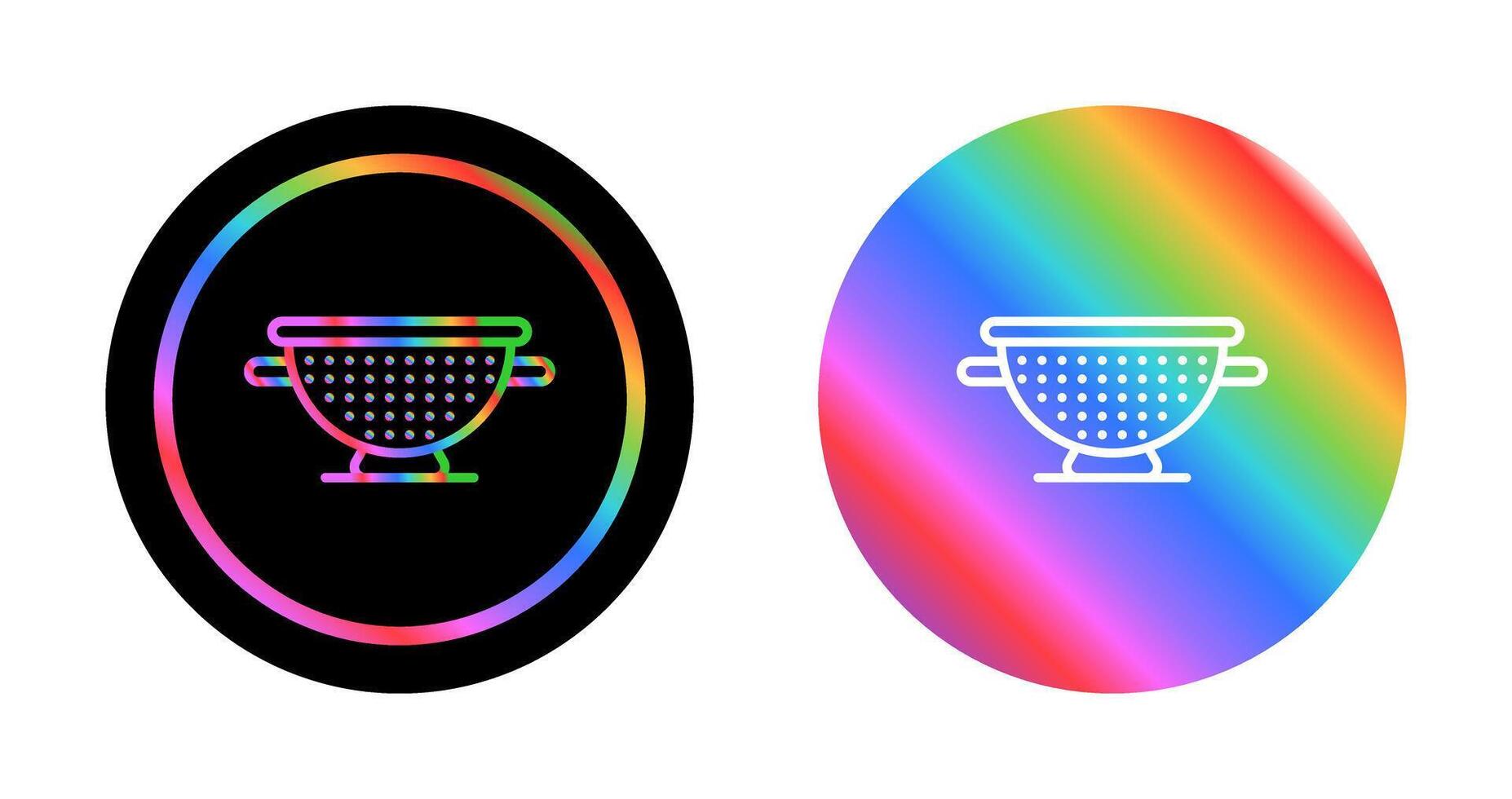 Colander Vector Icon