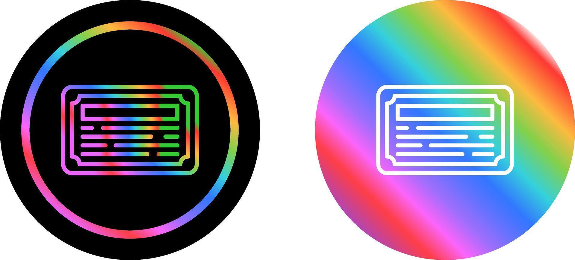 Certificate Vector Icon
