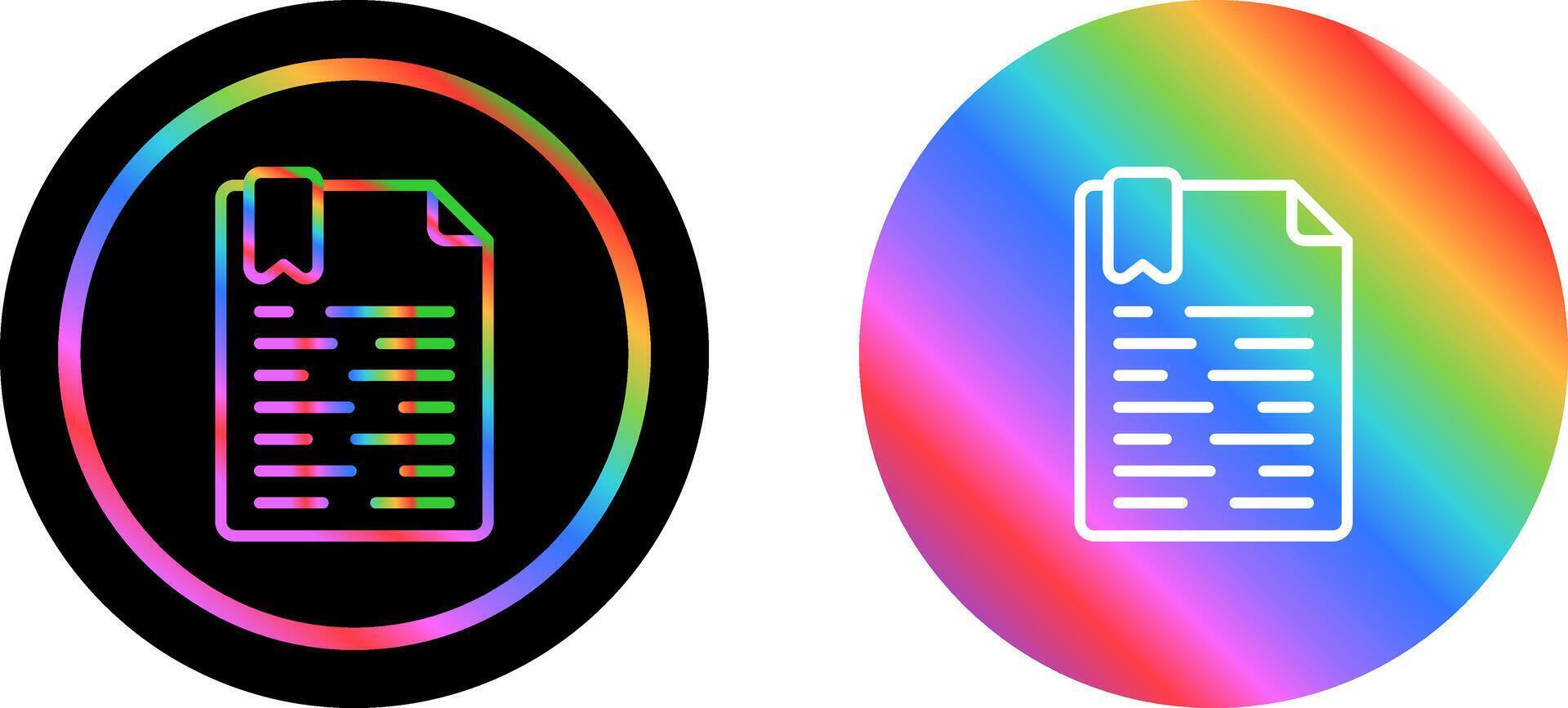 Document Vector Icon