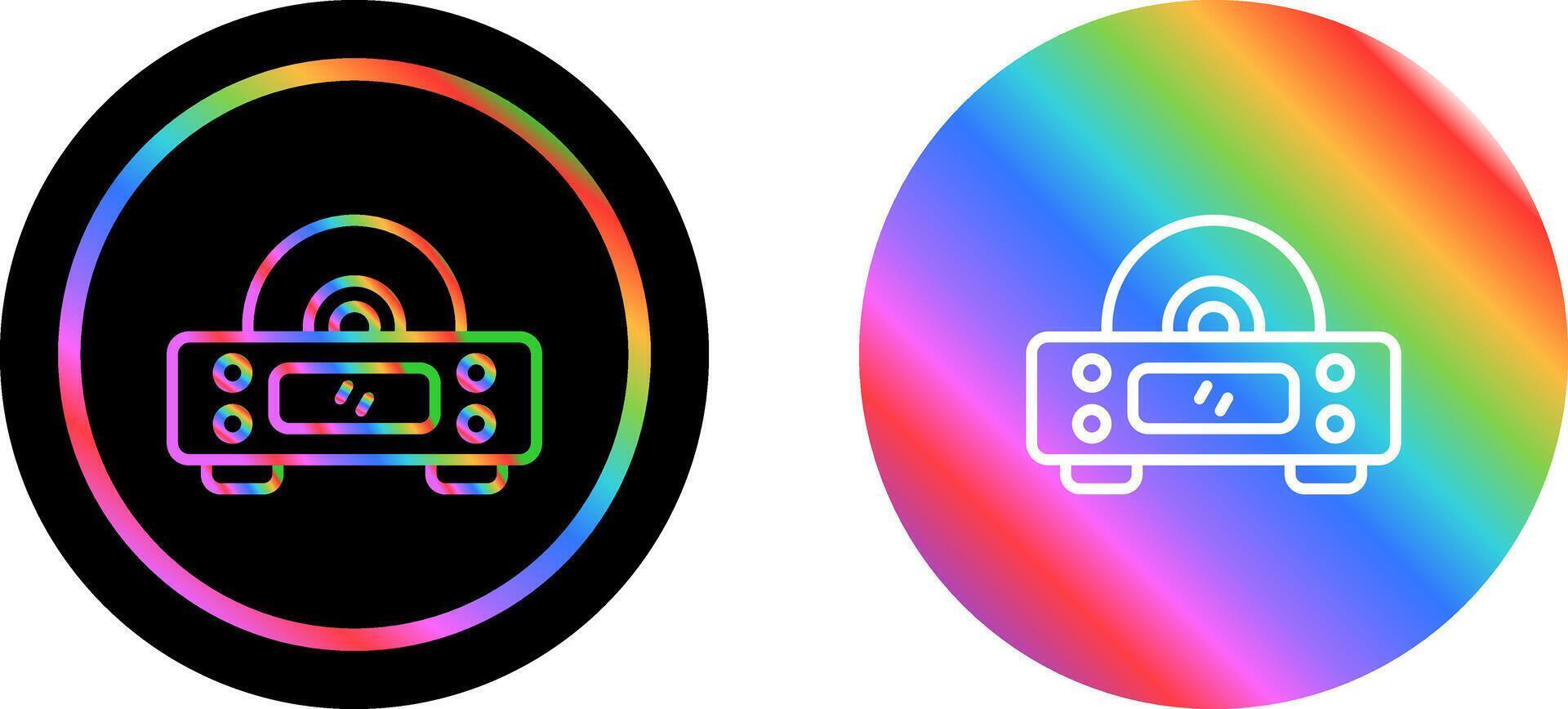 Cd Player Vector Icon