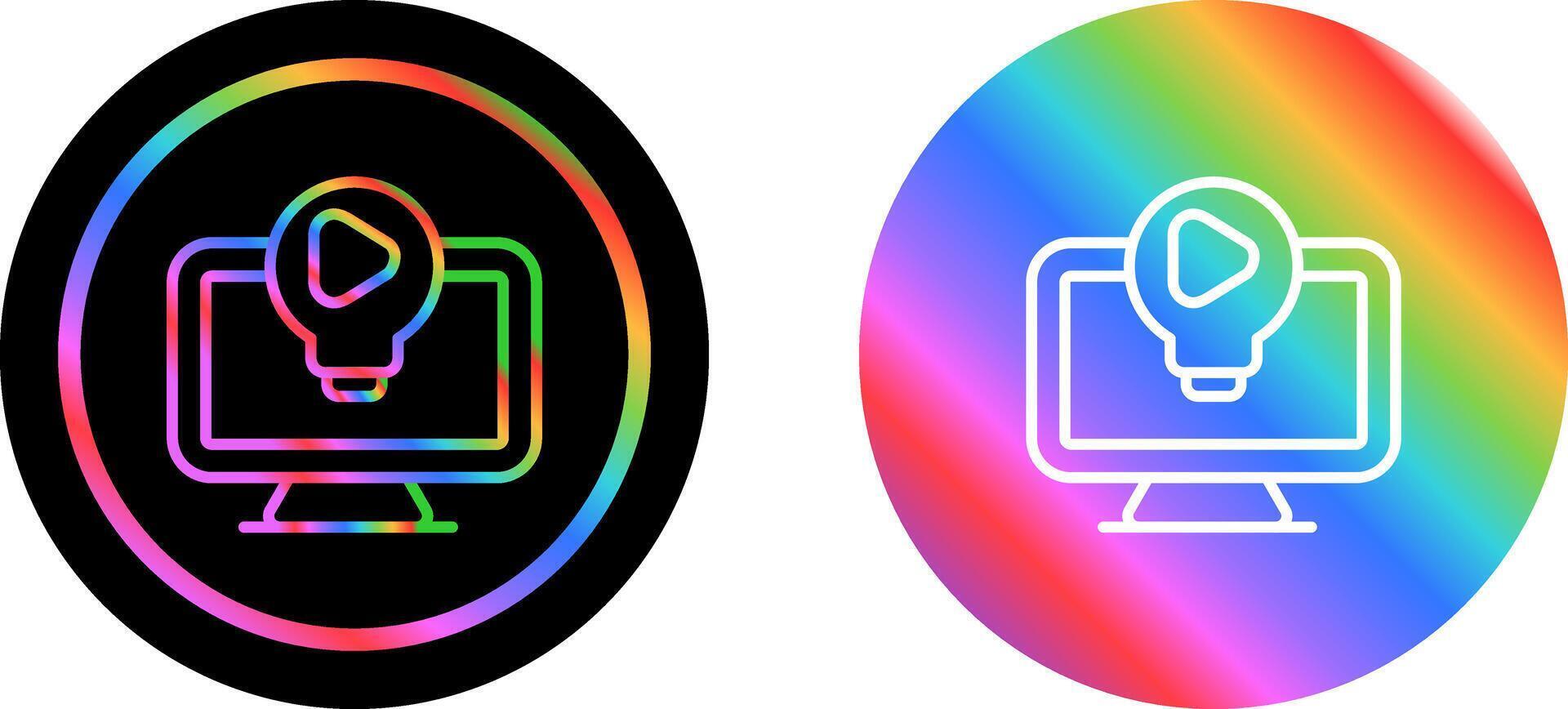 Computer Vector Icon