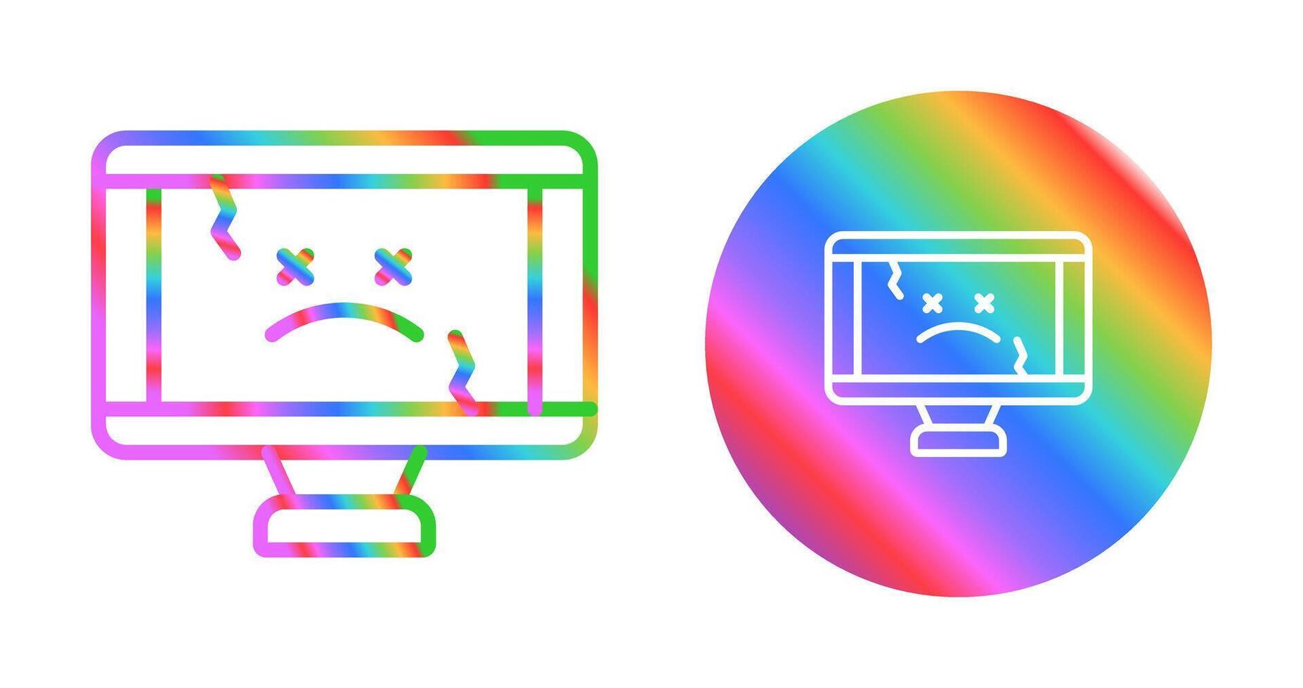 Computer Vector Icon