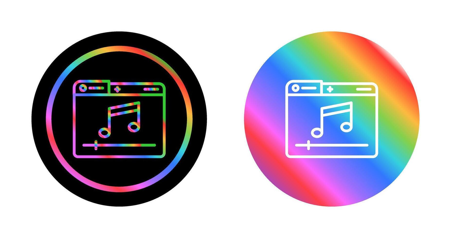 Music Player Vector Icon