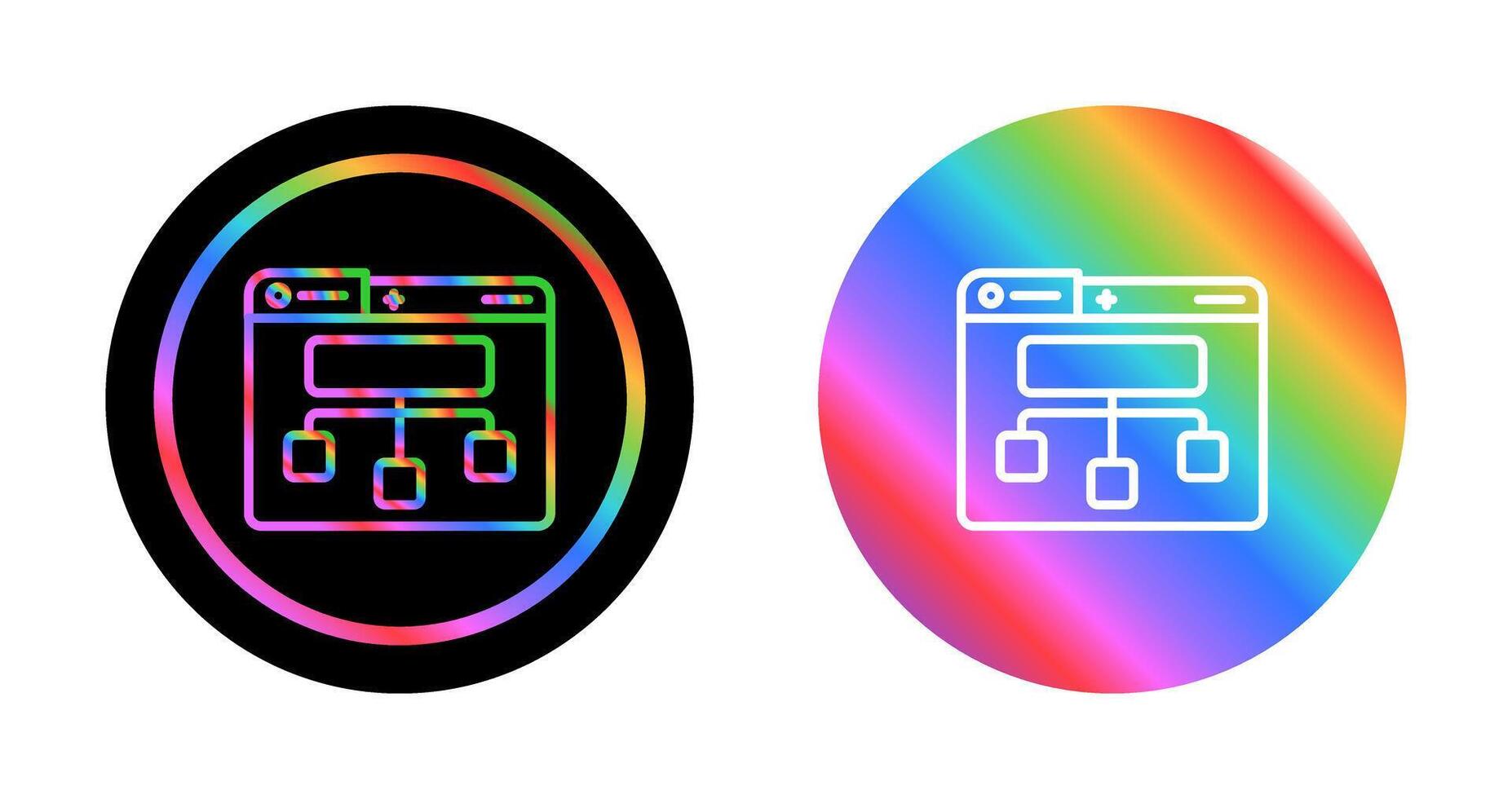 Site Map Vector Icon