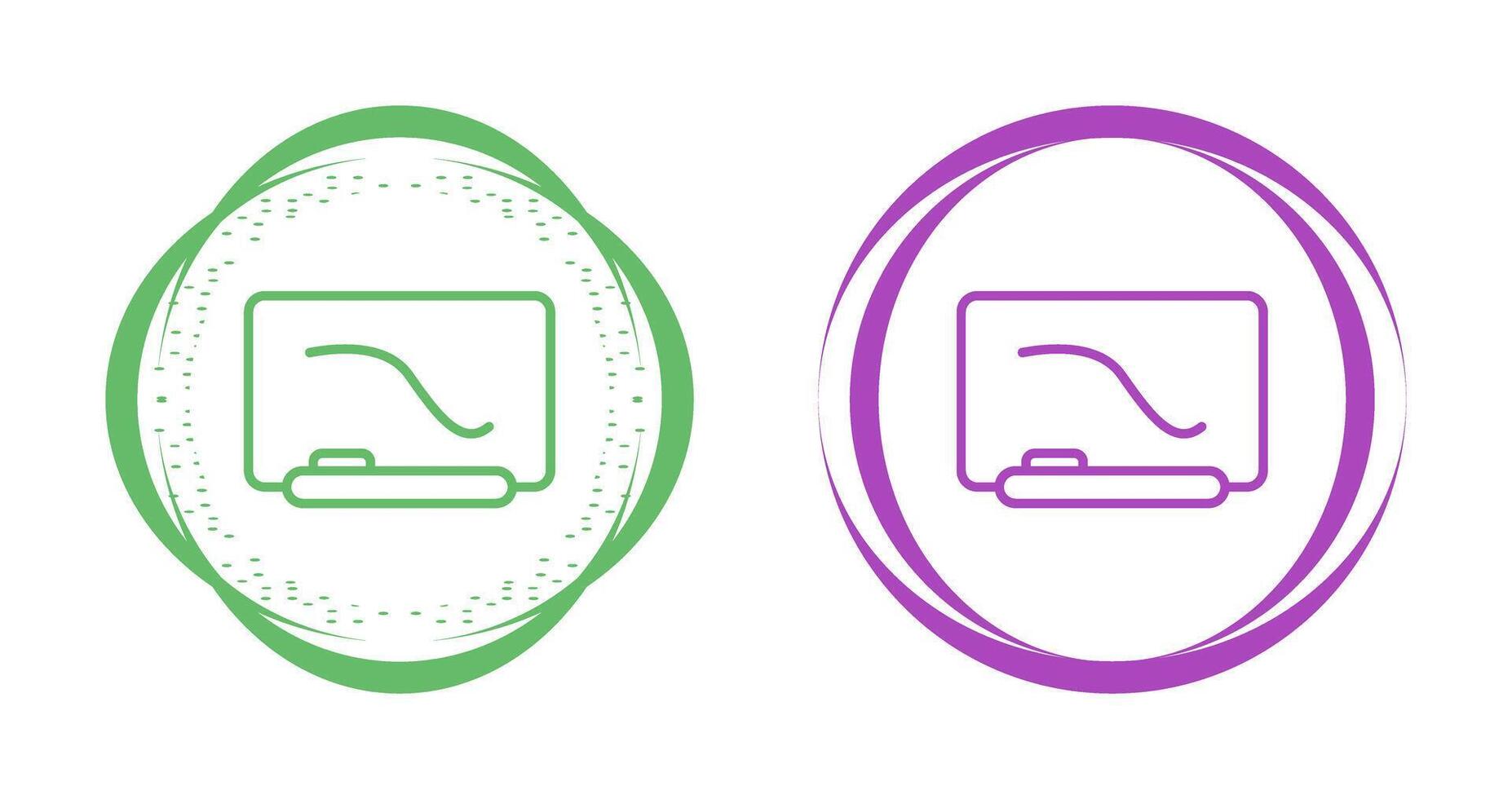 Interactive Whiteboard Vector Icon