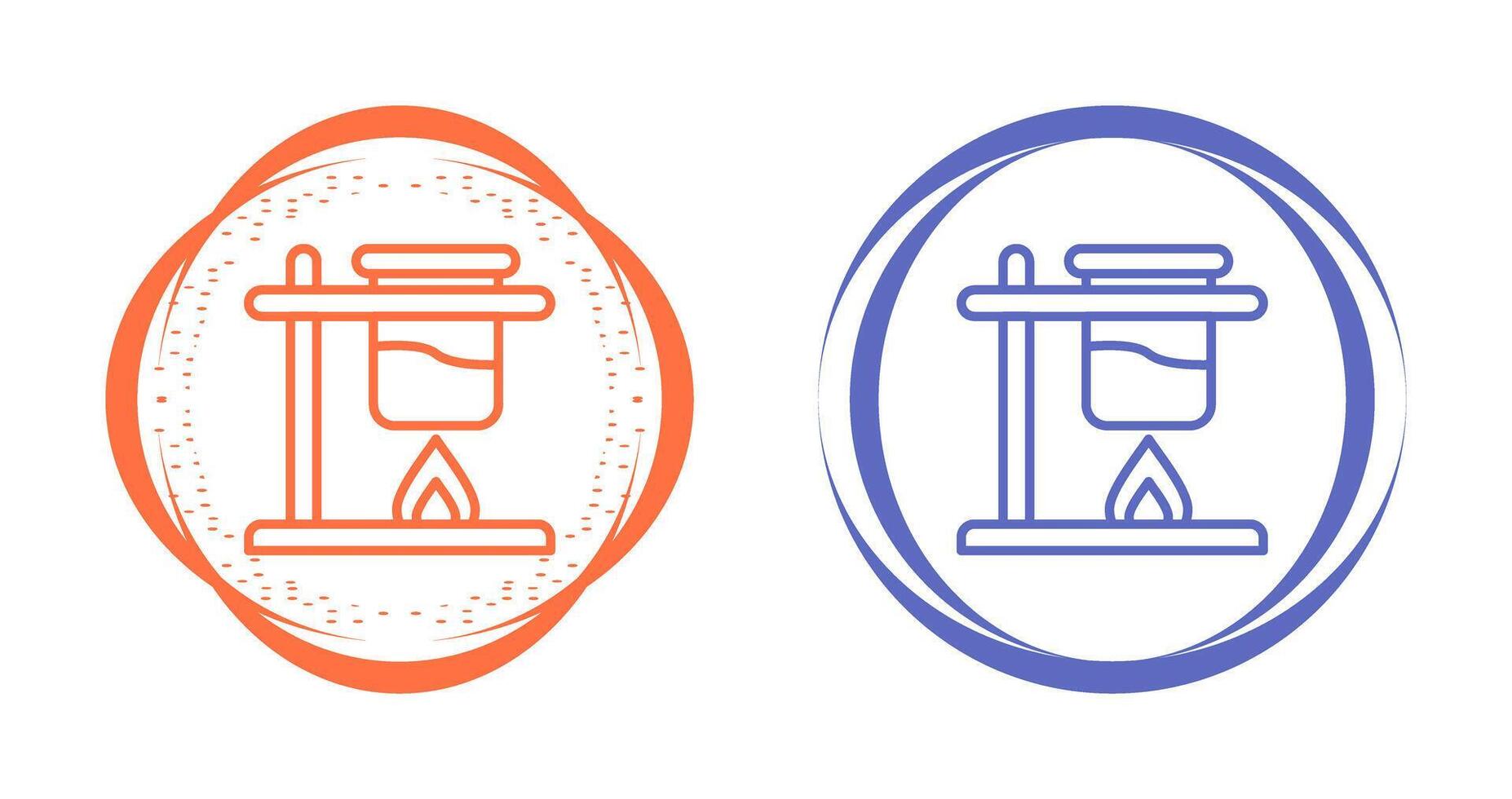 Bunsen Burner Vector Icon