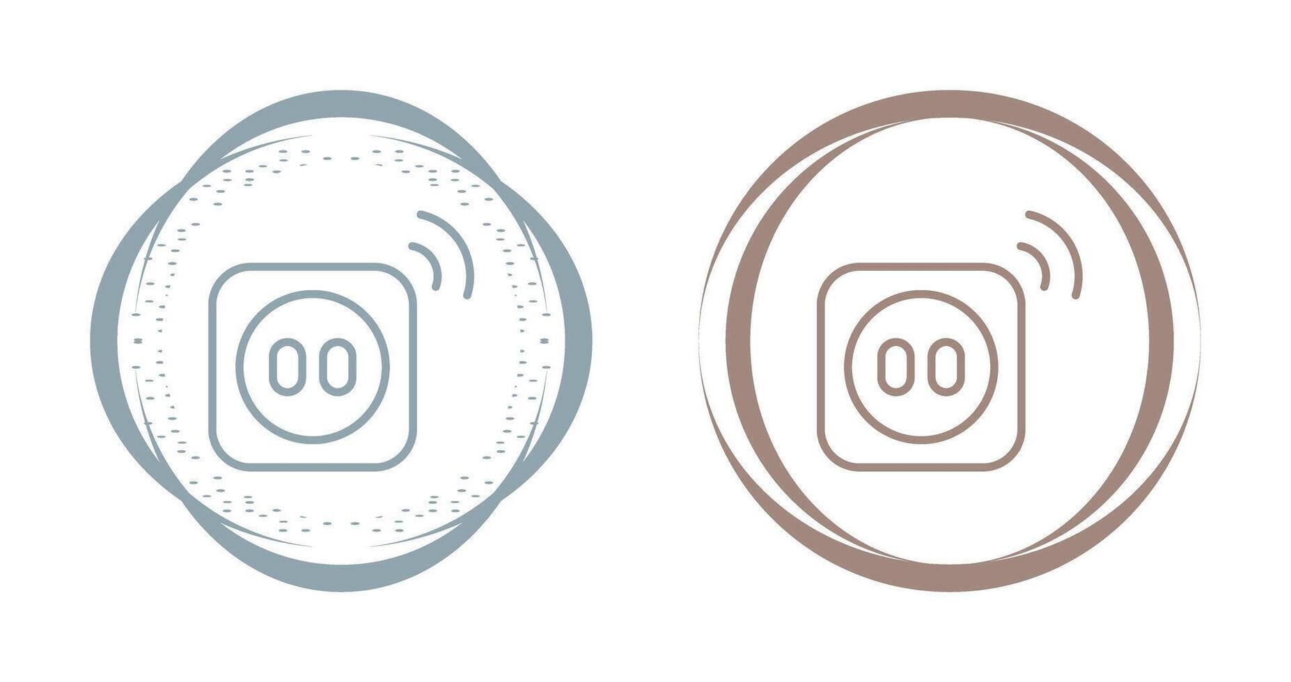 Smart Plug Vector Icon