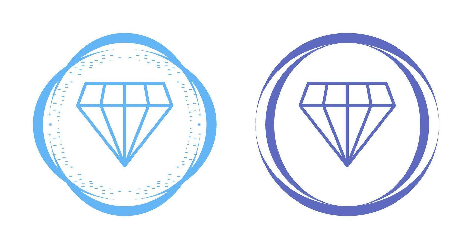 icono de vector de diamante