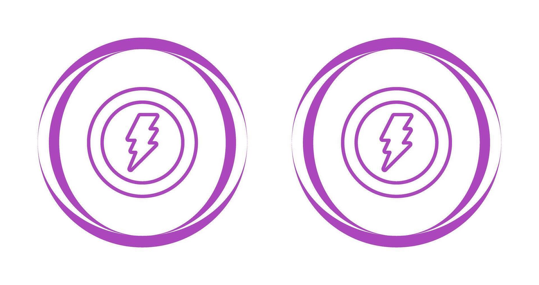 Lightning bolt Vector Icon