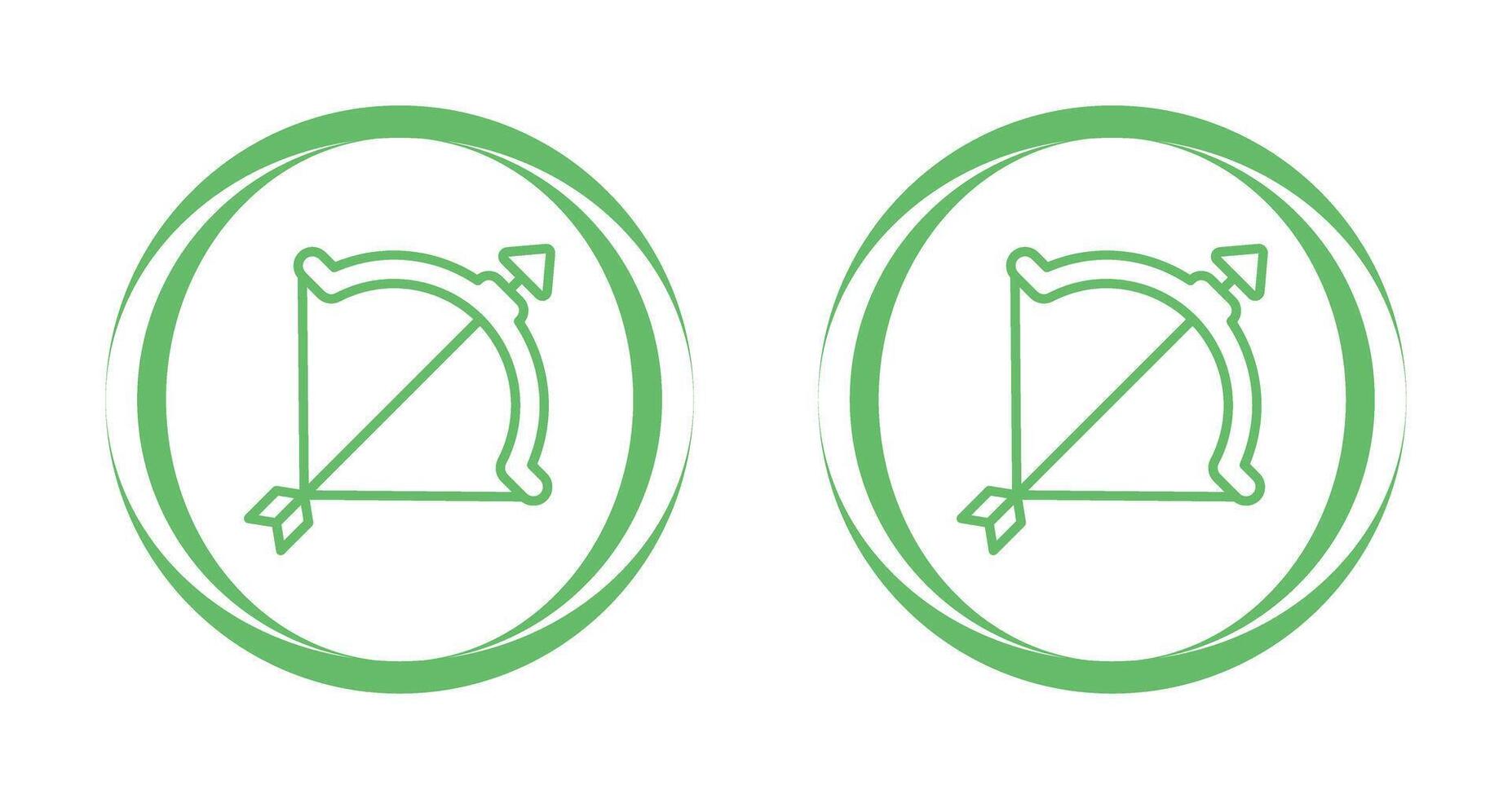 Bow and arrow Vector Icon