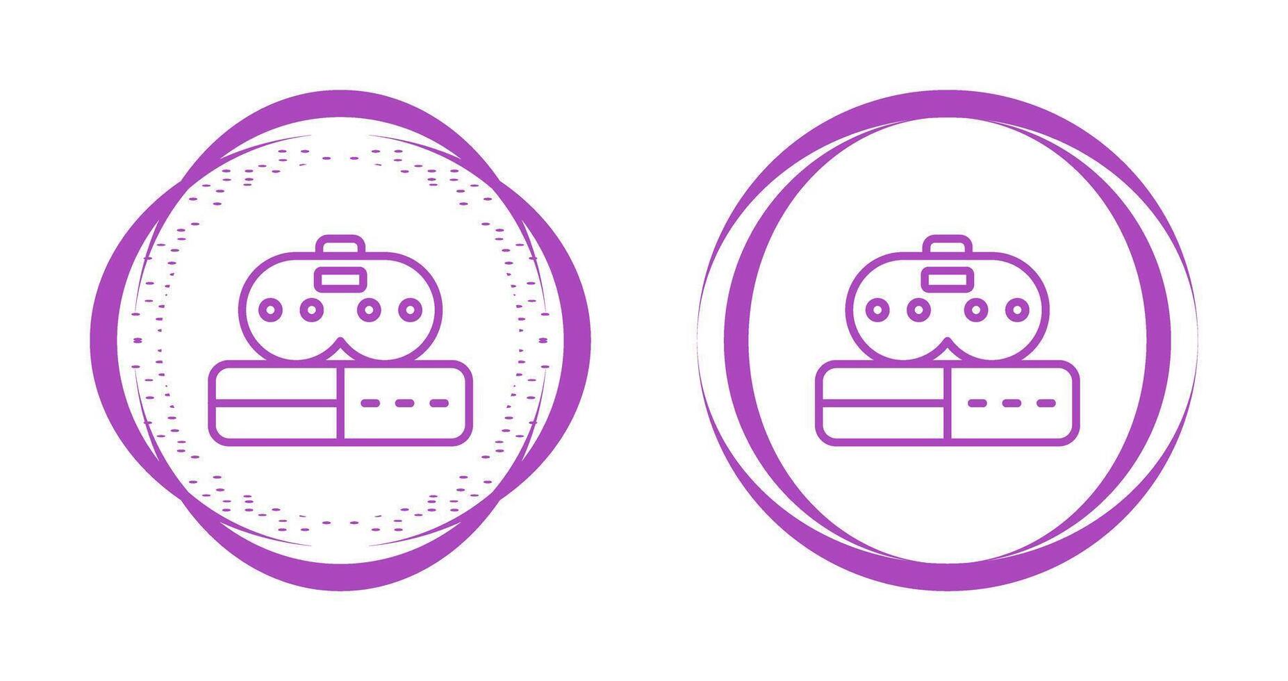 Gaming Console Controller Vector Icon