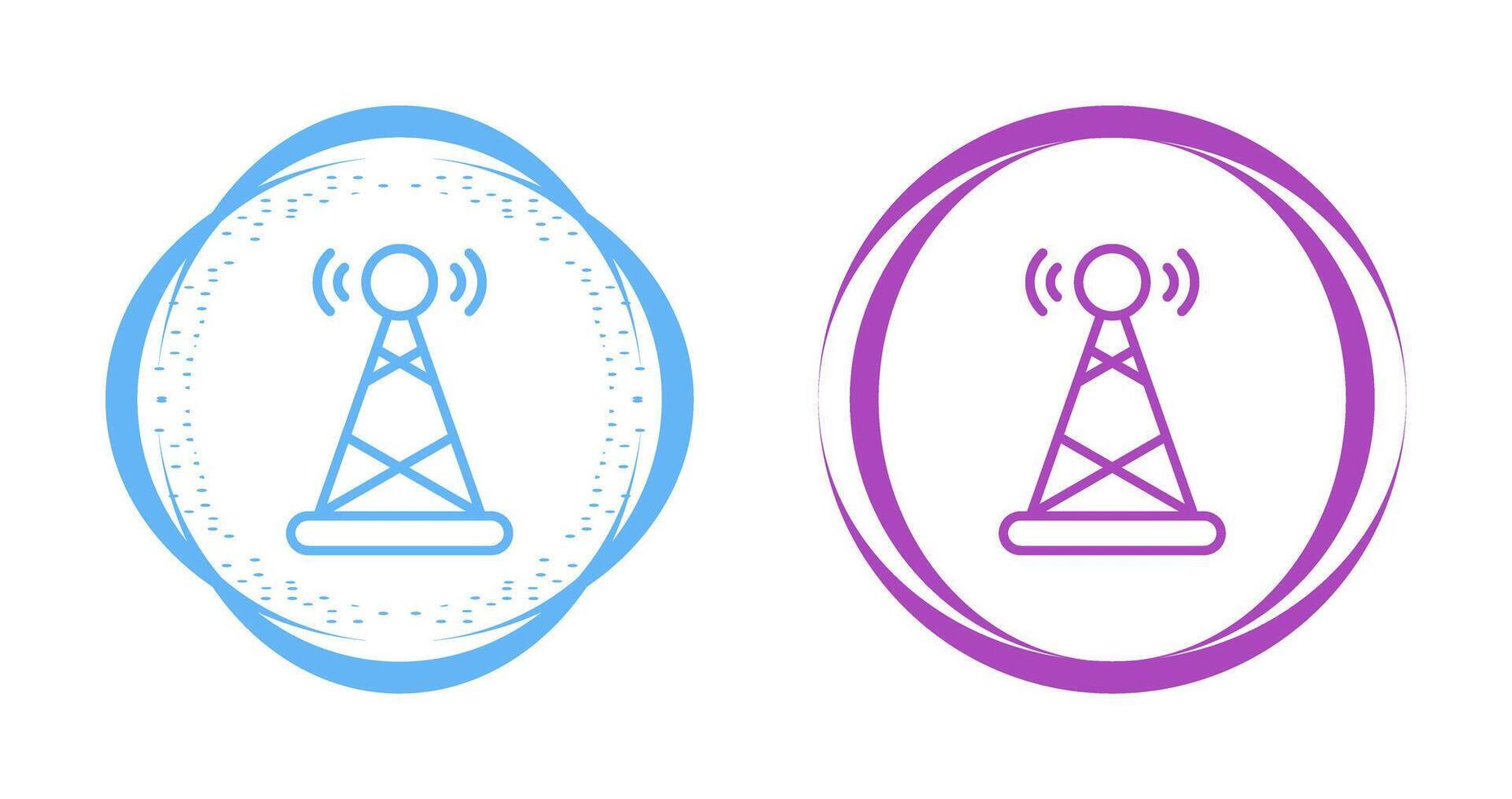 Signal Tower Vector Icon