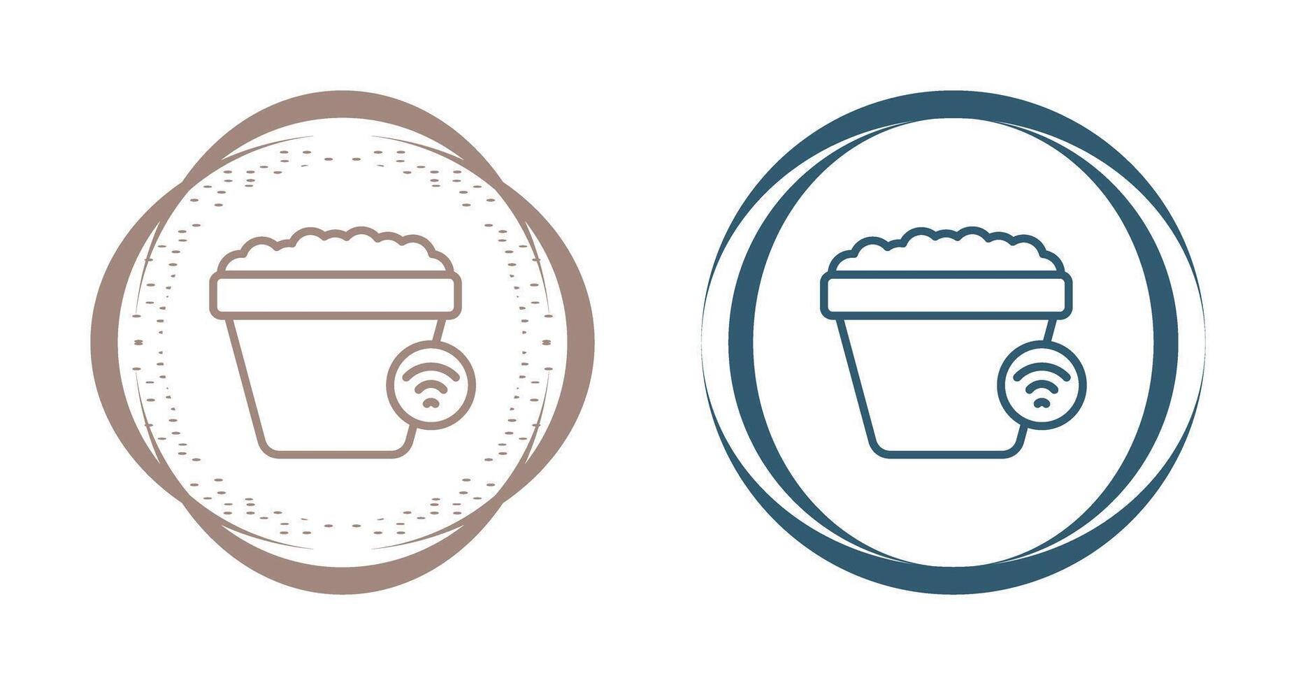 Smart Plant Pot Vector Icon