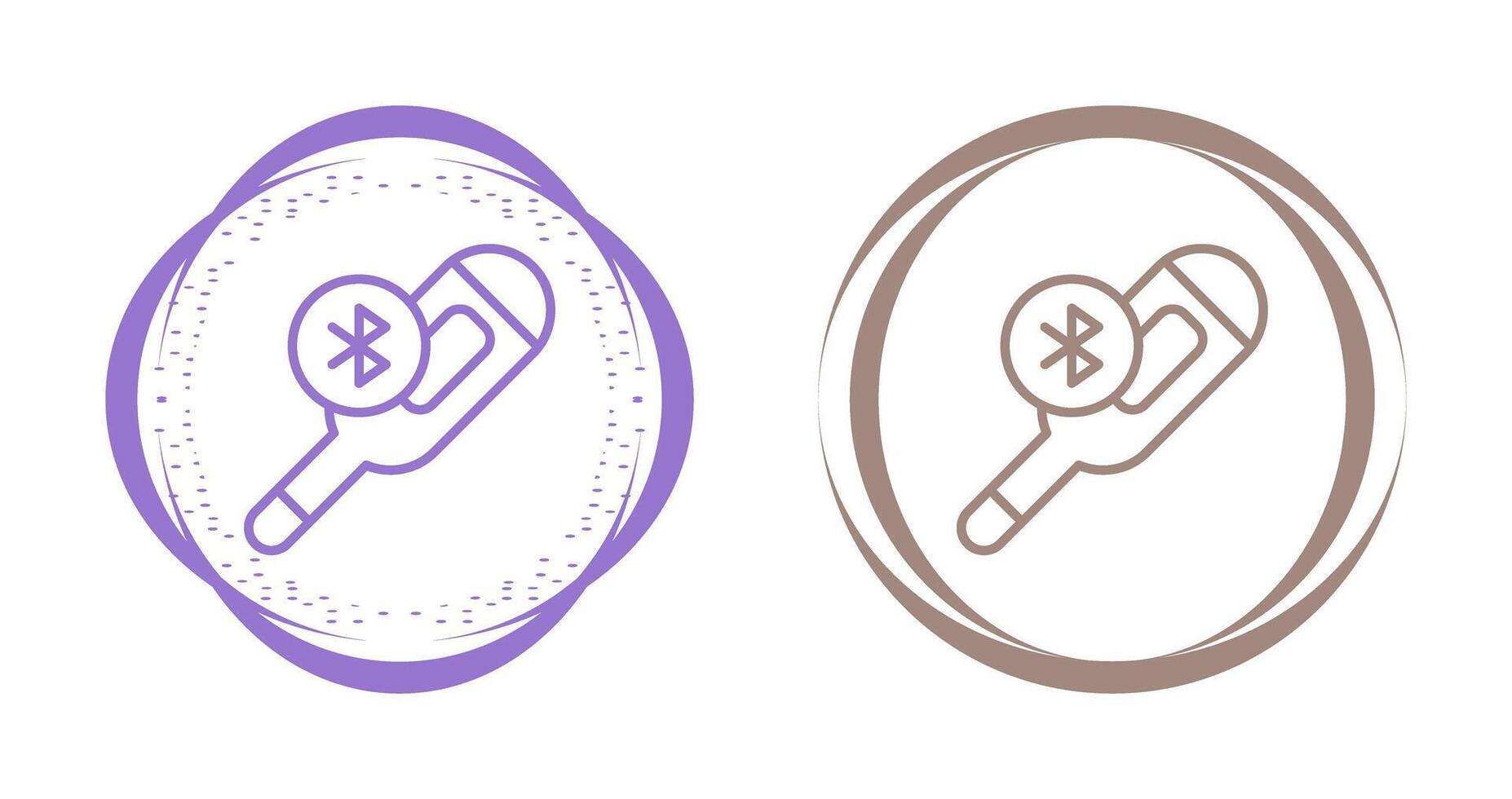 Bluetooth Thermometer Vector Icon