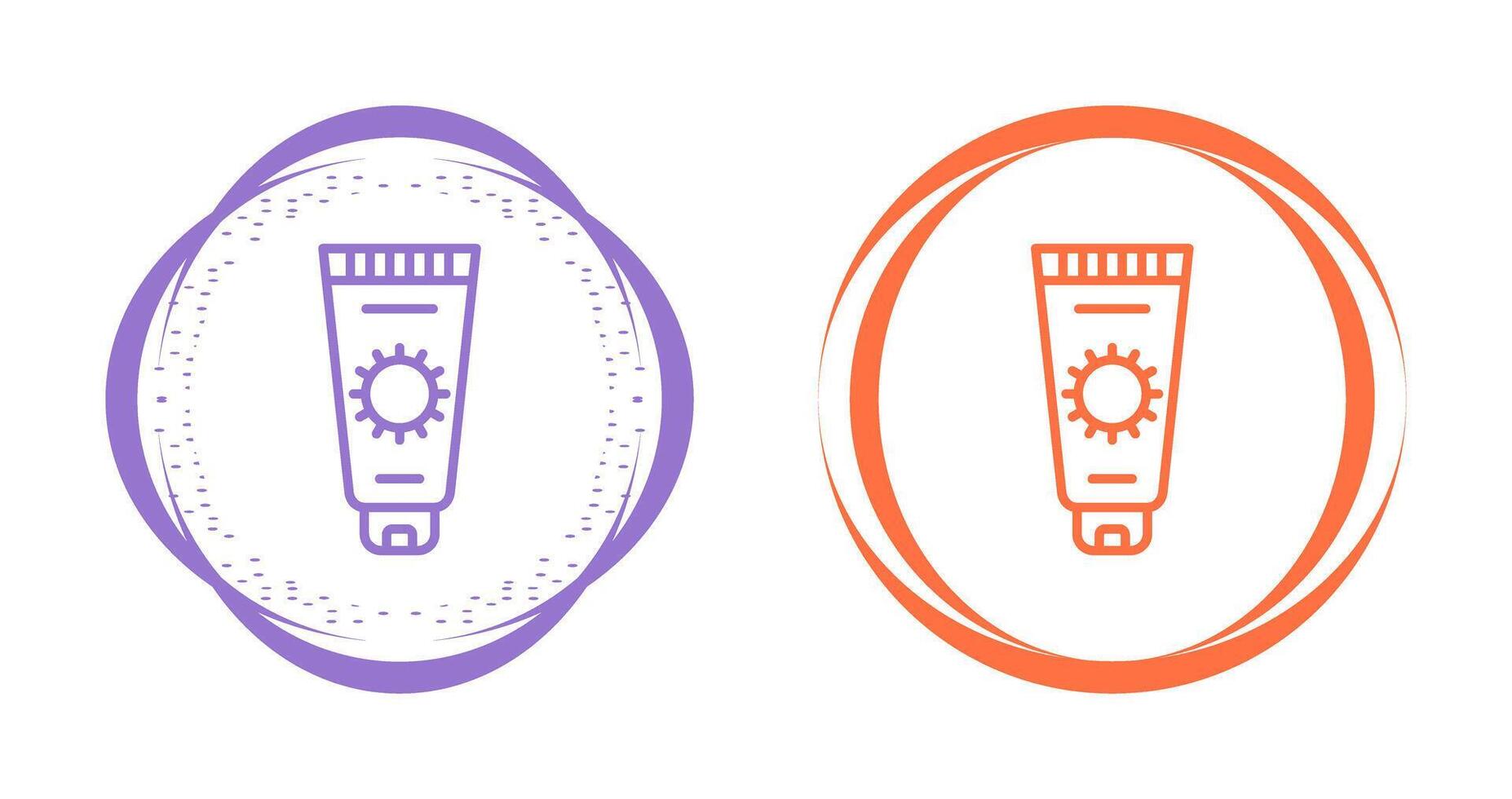 Sunscreen Vector Icon