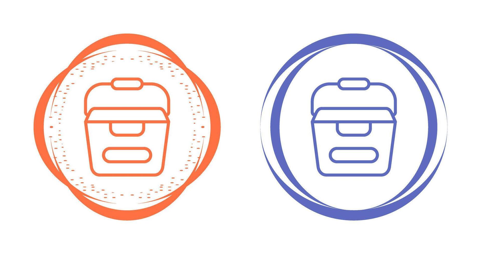 Portable water container Vector Icon
