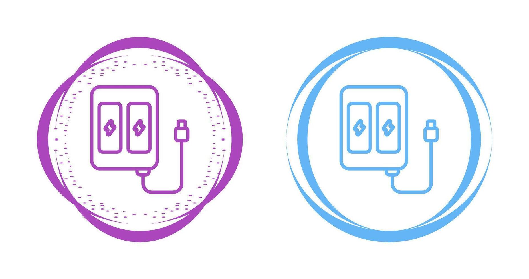 Backup phone charger Vector Icon