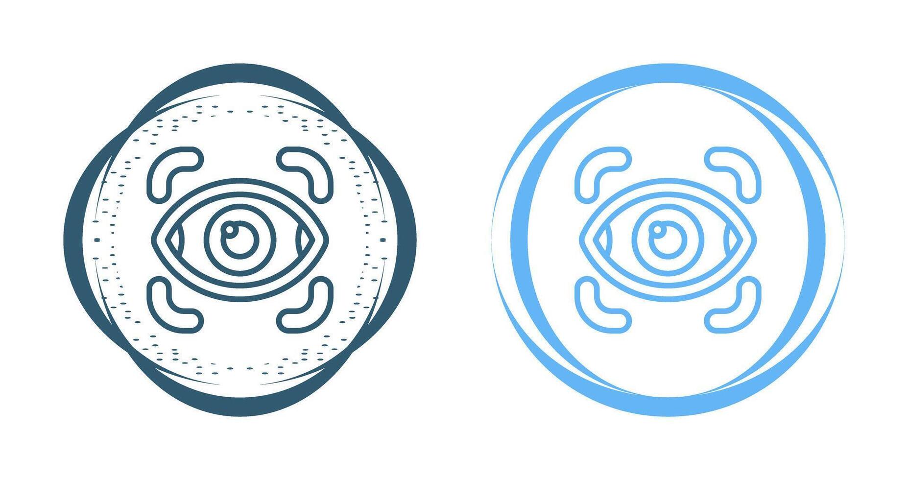 Retinal Scanner Vector Icon