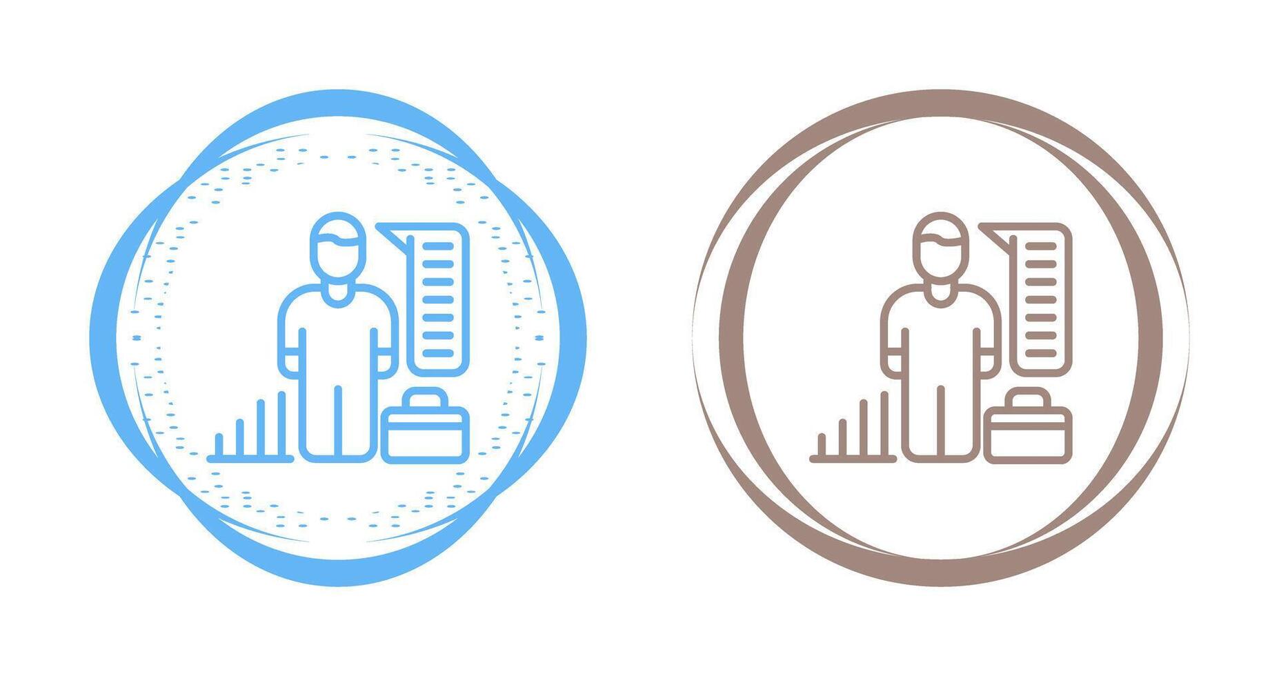 HR Analytics Vector Icon