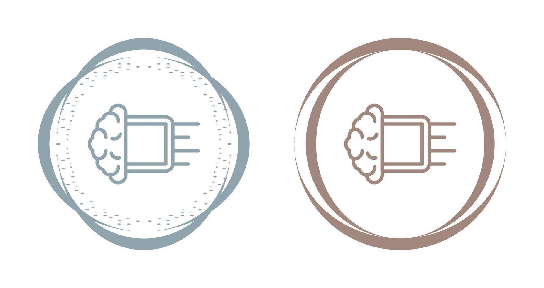 Machine Learning Vector Icon