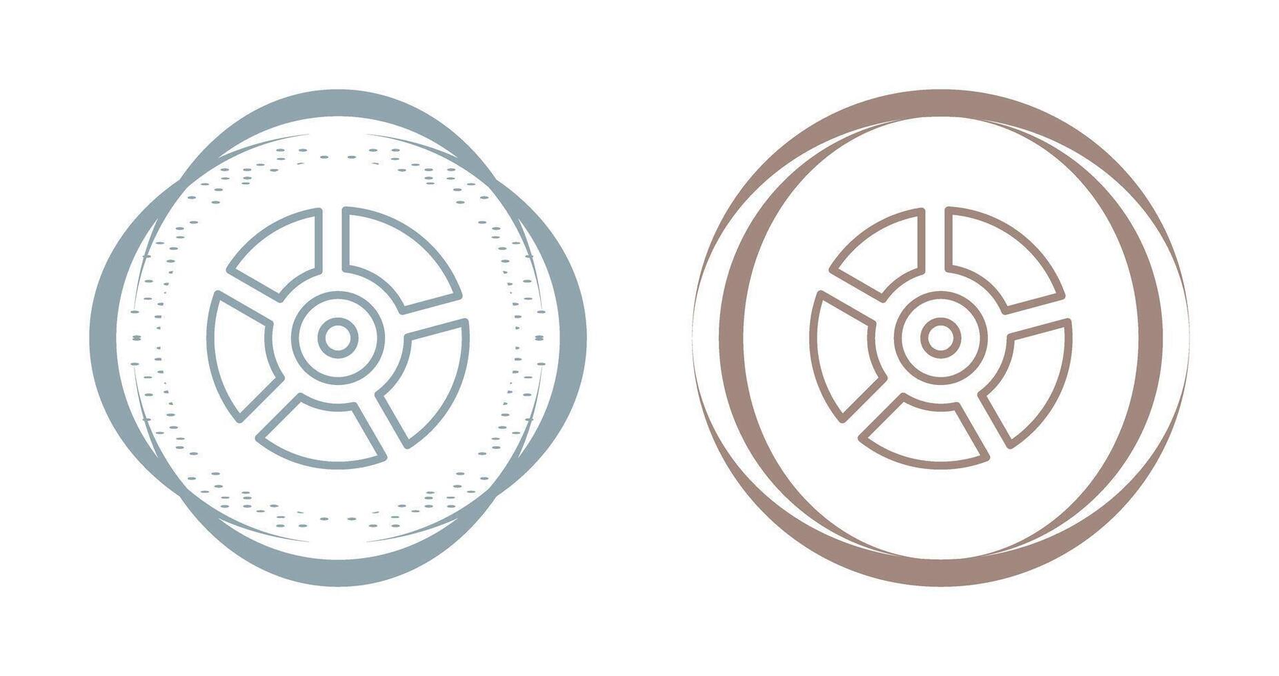 icono de vector de gráfico circular