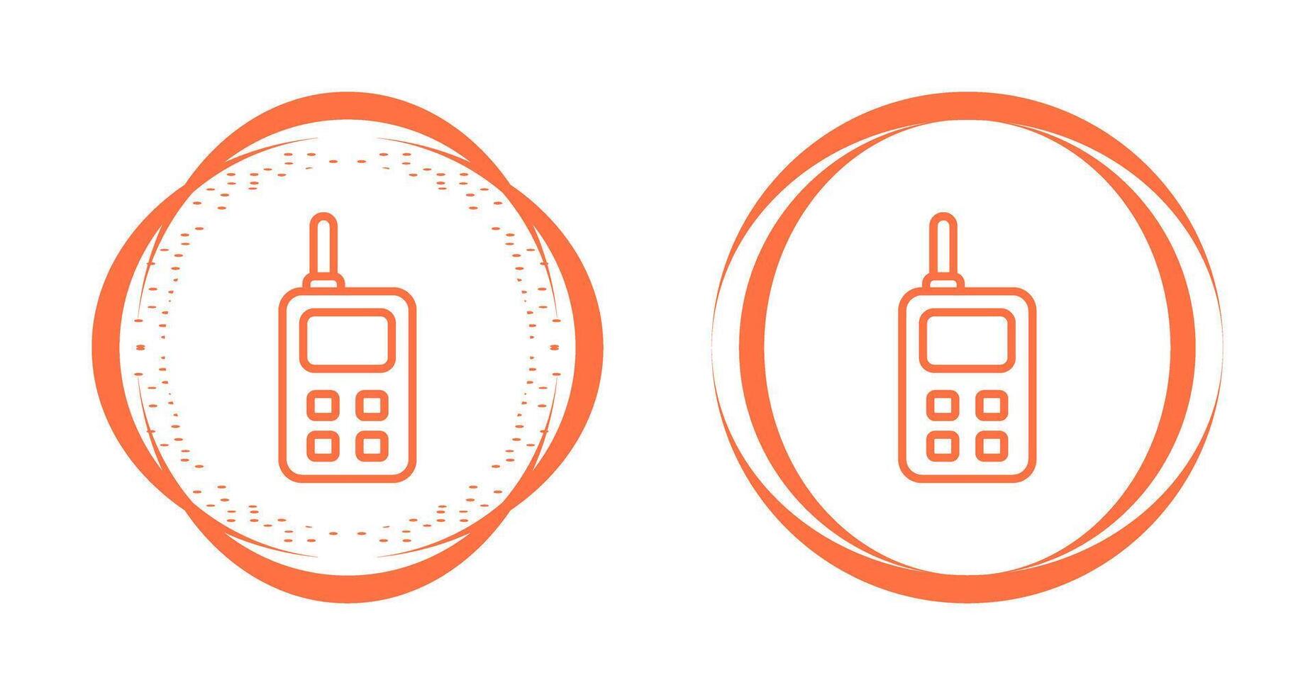 Walkie Talkie Vector Icon