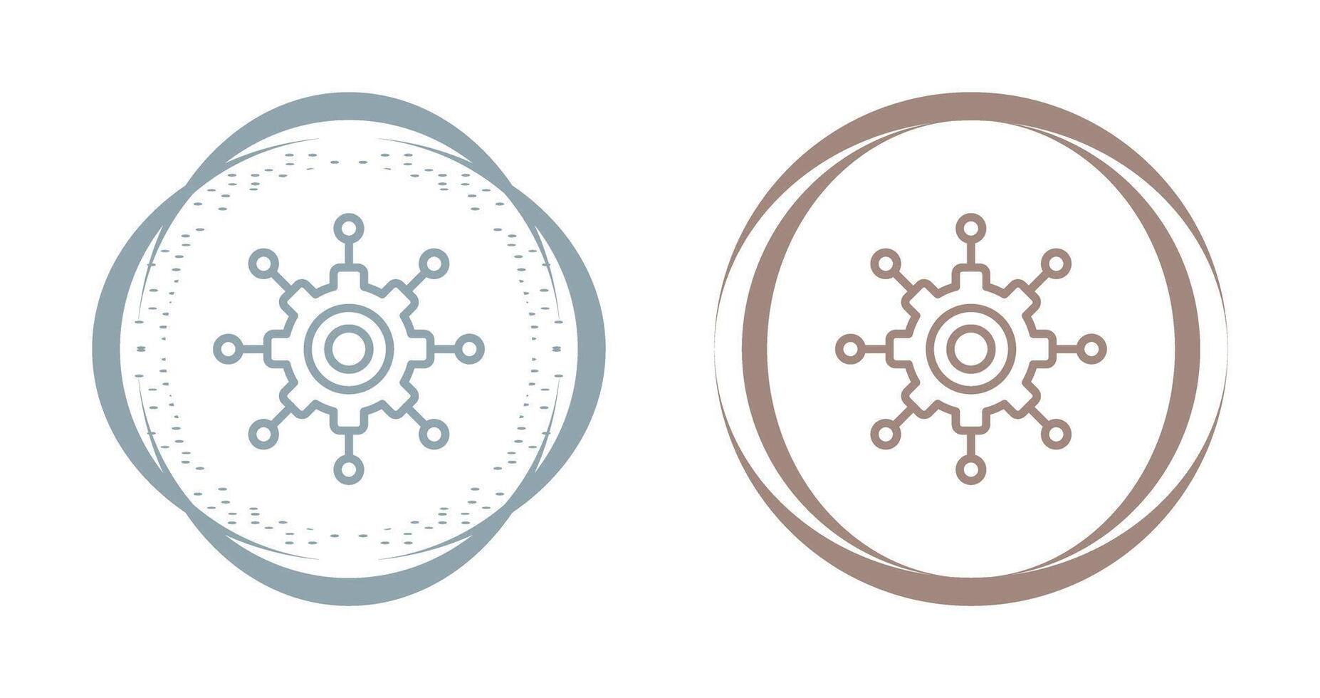 Microservices Vector Icon
