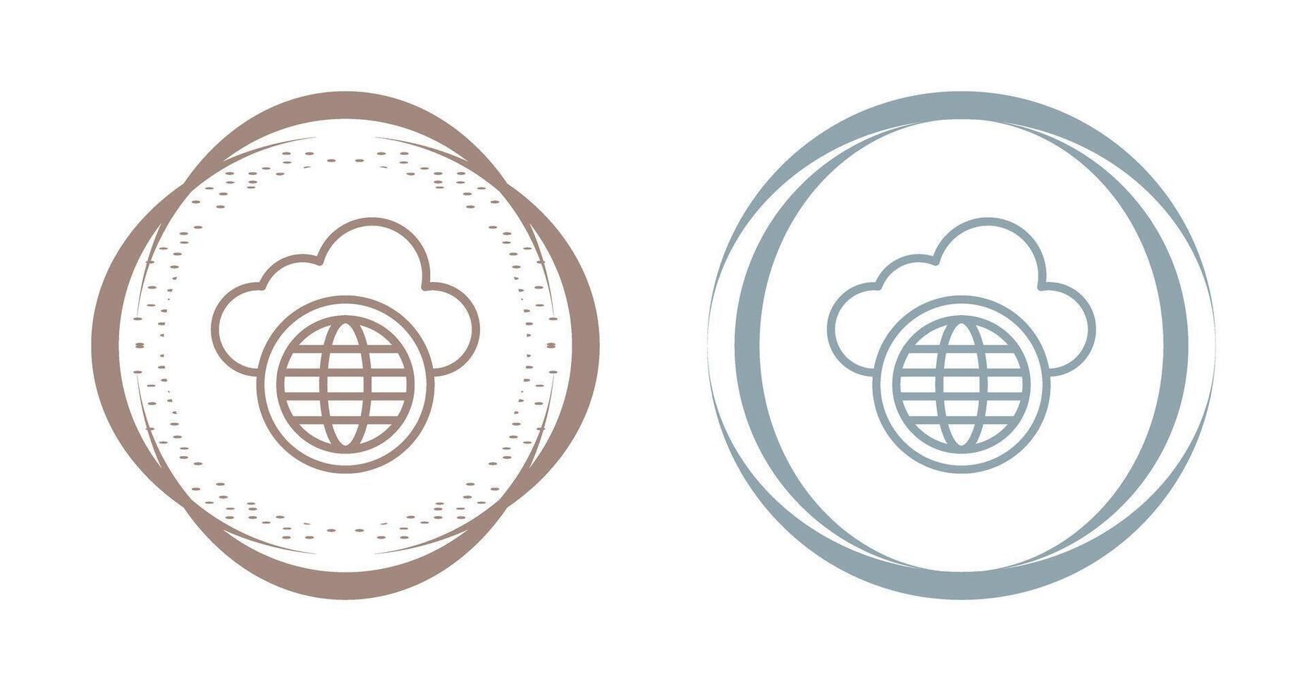 Cloud Network Vector Icon