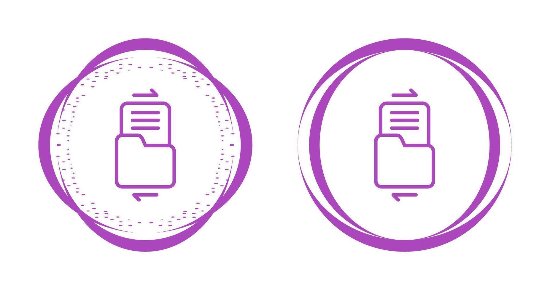 File Sharing Vector Icon
